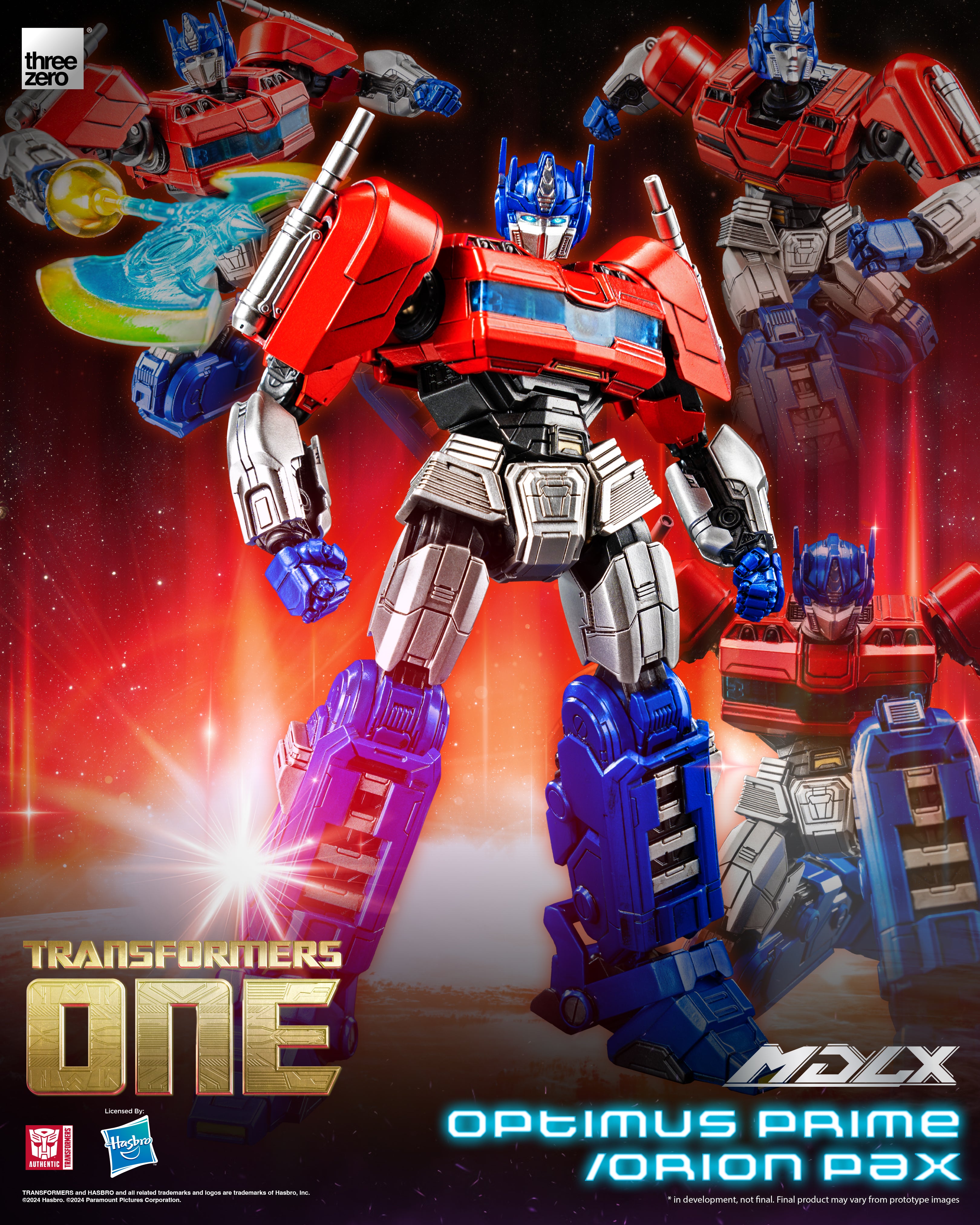 Threezero Mdlx Series: Transformers One - Optimus Prime Orion Pax