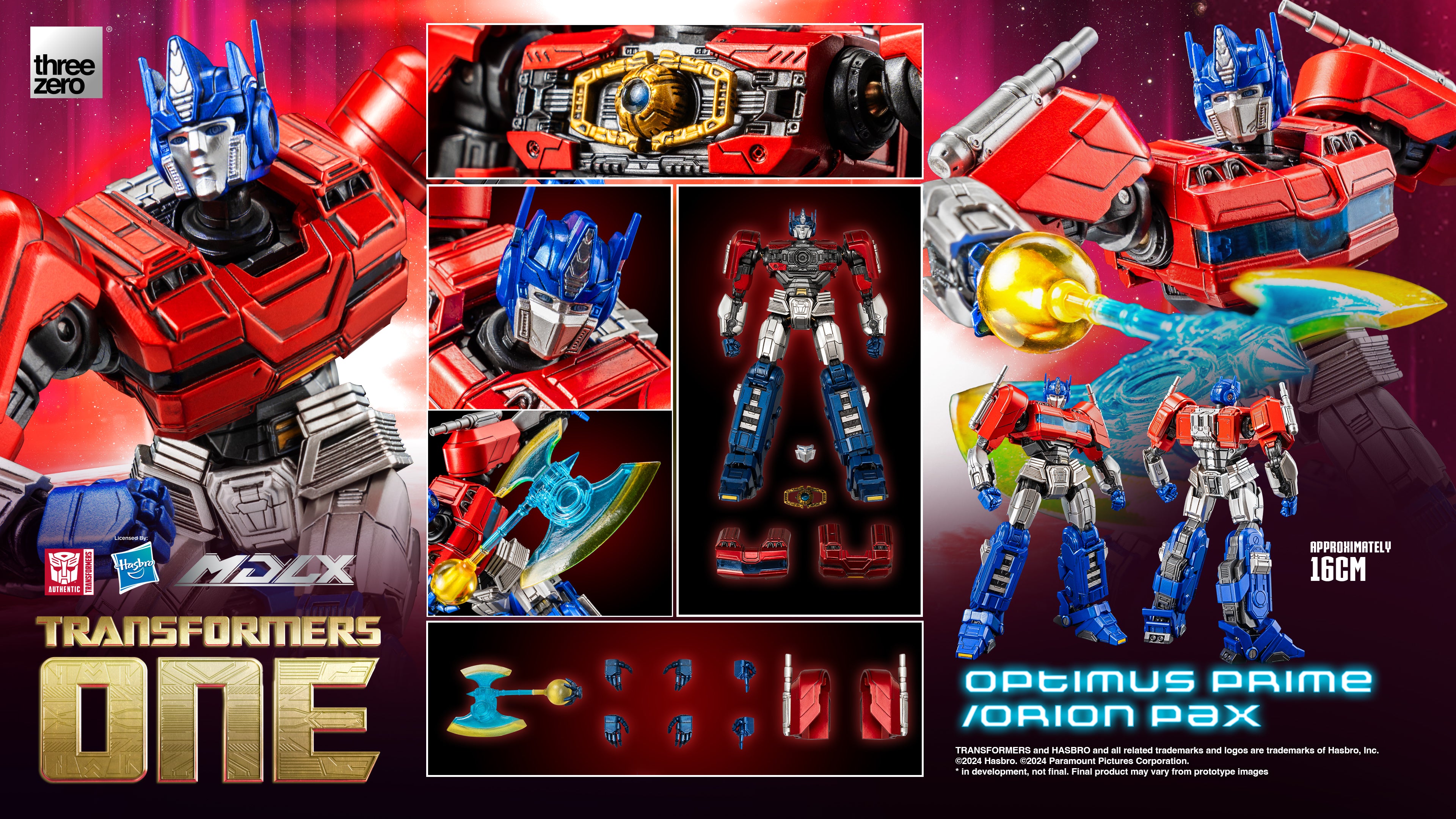 Threezero Mdlx Series: Transformers One - Optimus Prime Orion Pax