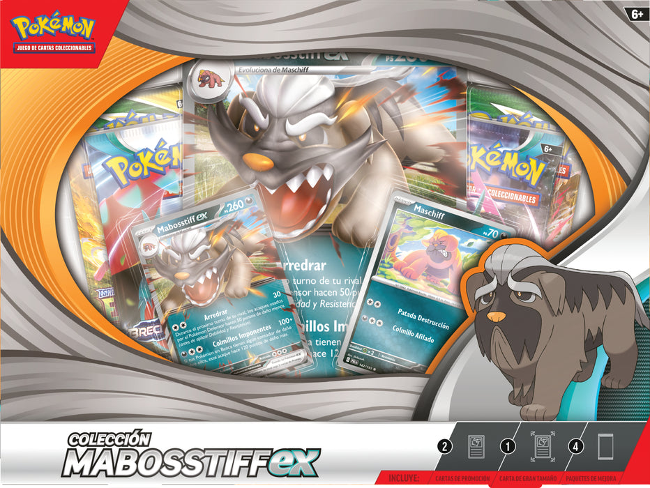 Pokemon TCG Scarlet & Violet: Mabosstiff Ex Box En Español