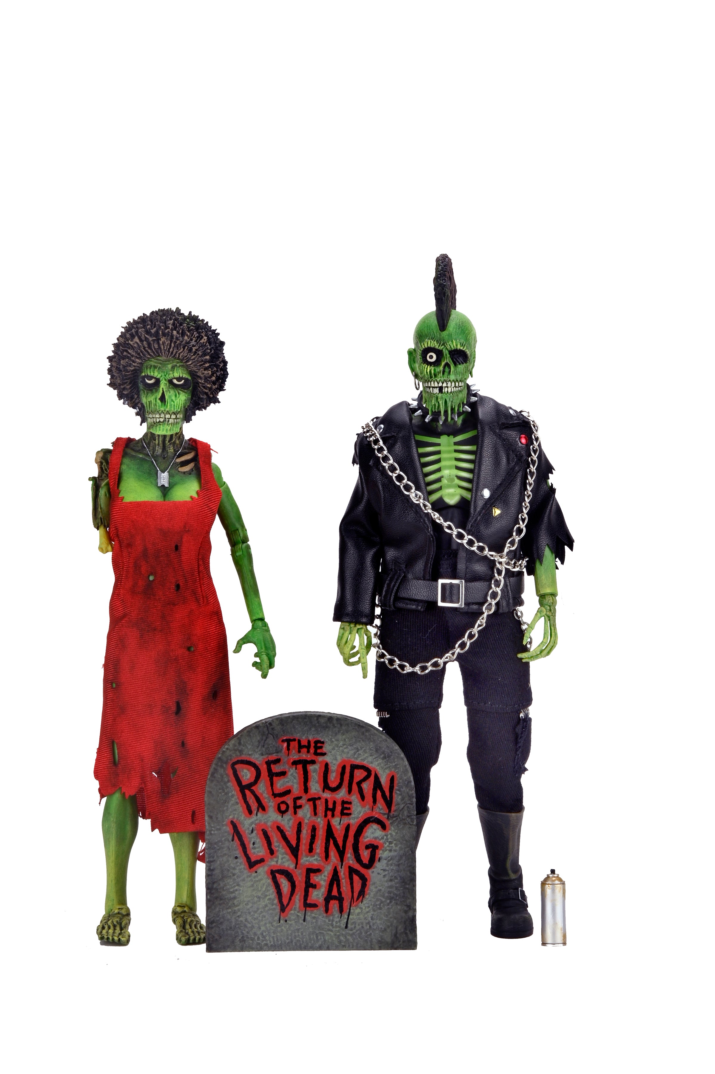 NECA Figura de Accion Vestida: El Regreso De Los Muertos Vivientes - Trash y Suicide 8 Pulgadas 2 Pack