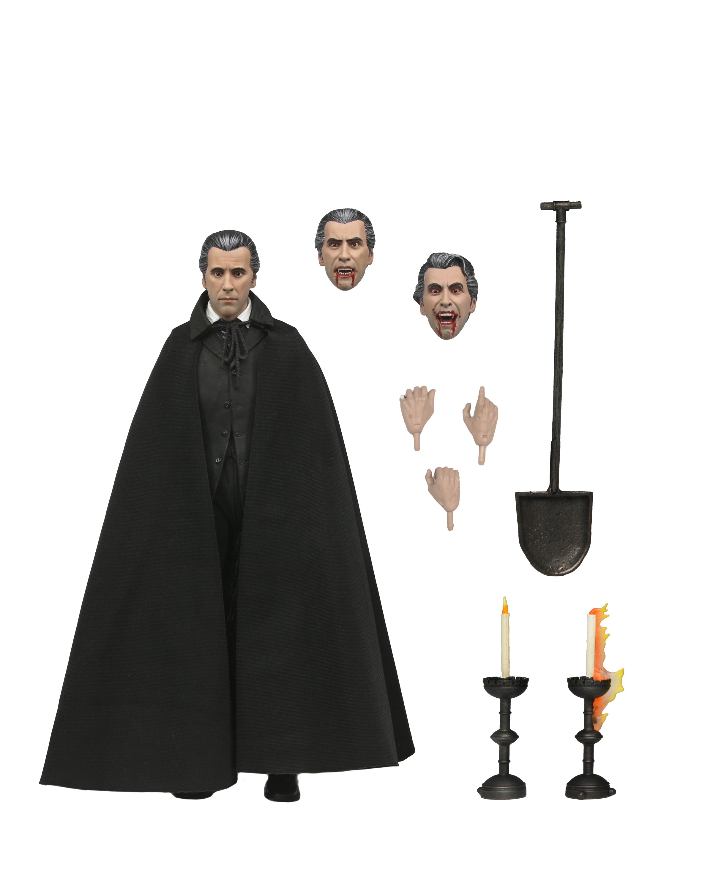 NECA Figura de Accion Ultimate: Dracula 1958 Hammer Films - Conde Dracula 7 Pulgadas