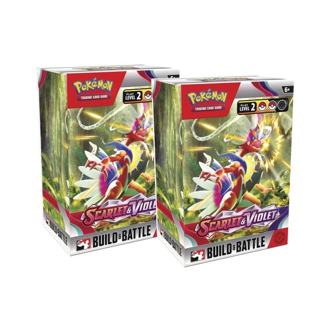 Pokemon TCG Scarlet & Violet: Build & Battle Stadium koraidon en Ingles