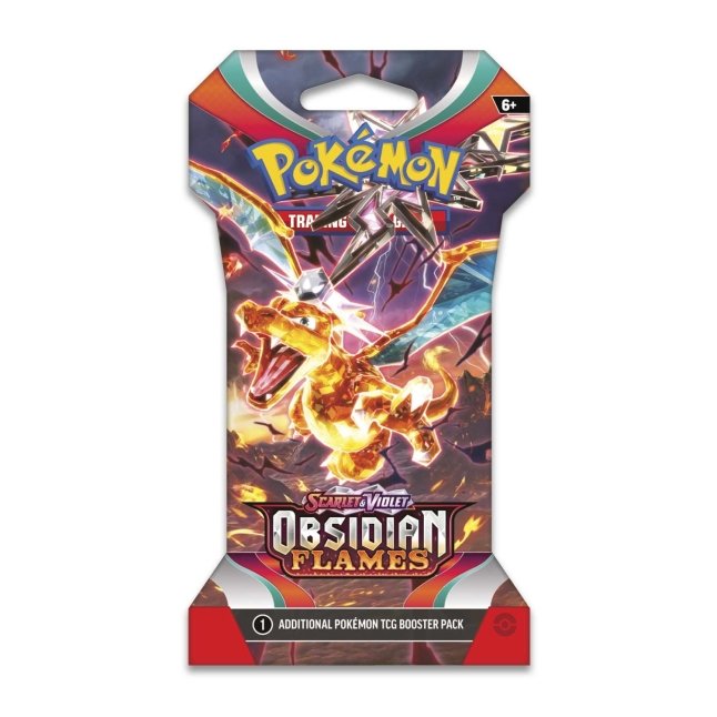 Pokemon TCG Scarlet & Violet: Obsidian Flames - Sleeved Booster En Ingles