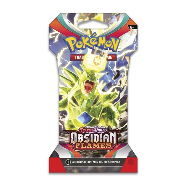 Pokemon TCG Scarlet & Violet: Obsidian Flames - Sleeved Booster En Ingles