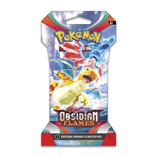 Pokemon TCG Scarlet & Violet: Obsidian Flames - Sleeved Booster En Ingles