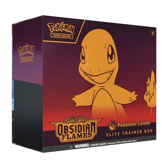 Pokemon TCG Scarlet & Violet: Obsidian Flames - Elite Trainer Box Charmander En Ingles