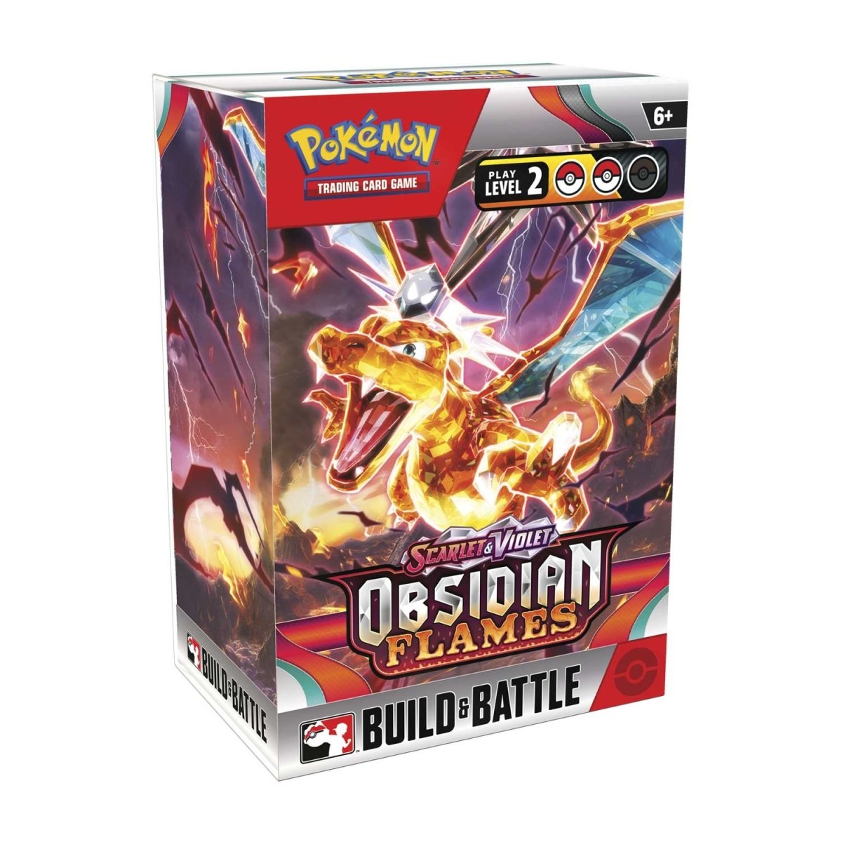 Pokemon TCG Scarlet & Violet: Obsidian Flames - Build & Battle Box En Ingles