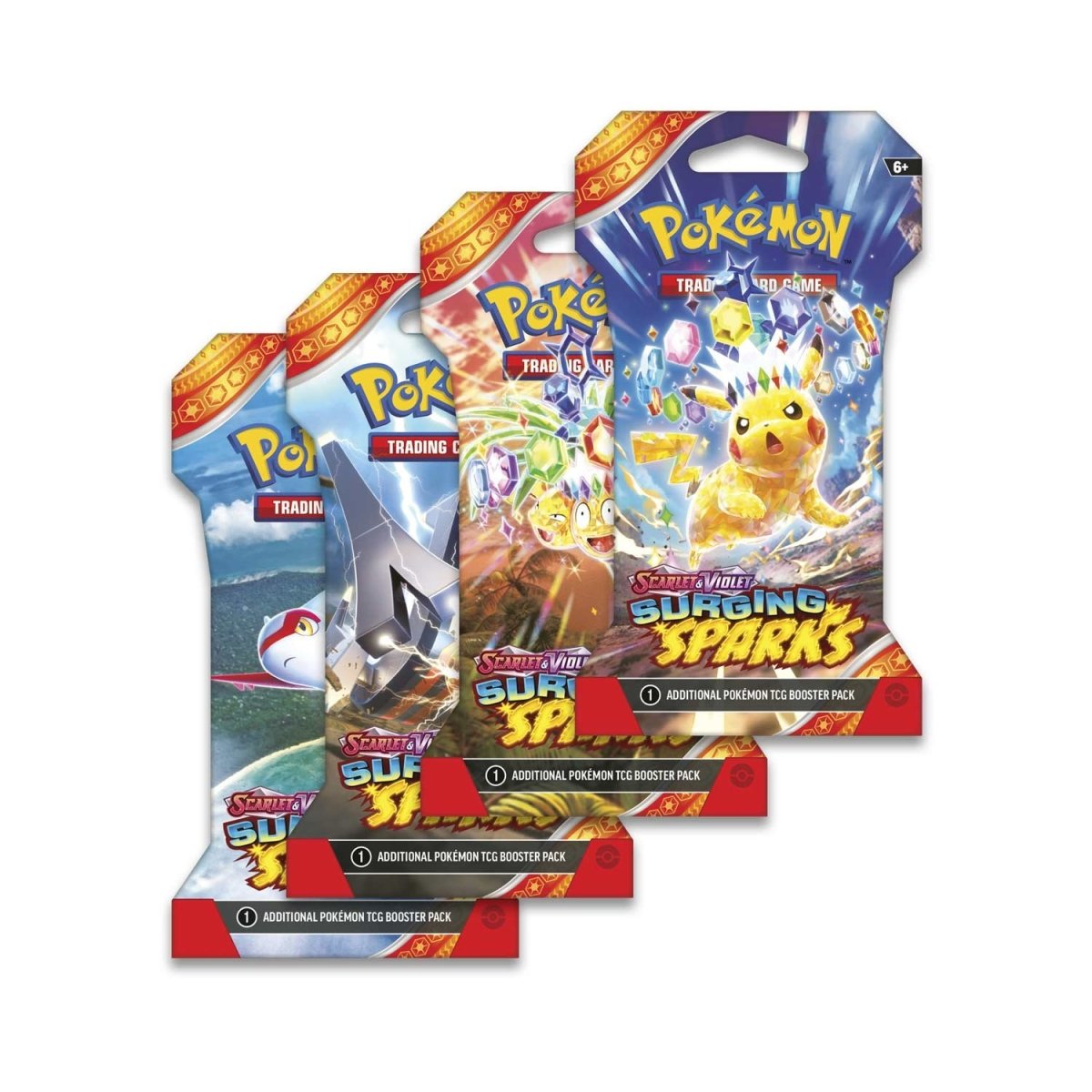 Pokemon TCG Scarlet & Violet: Surging Sparks - Sleeved Booster En Ingles