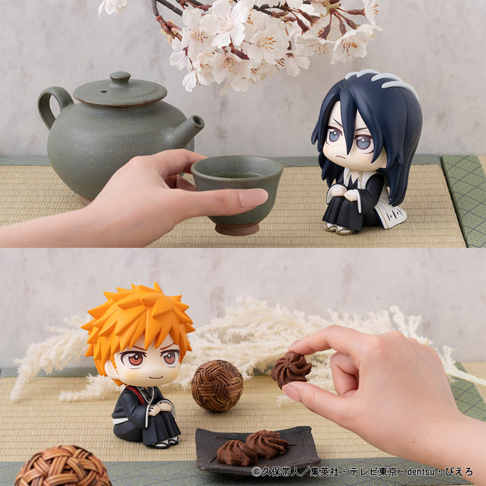 Megahouse Figures Look Up: Bleach Thousand Year Blood War - Ichigo Kurosaki Y Byakuya Kuchiki Con Regalo