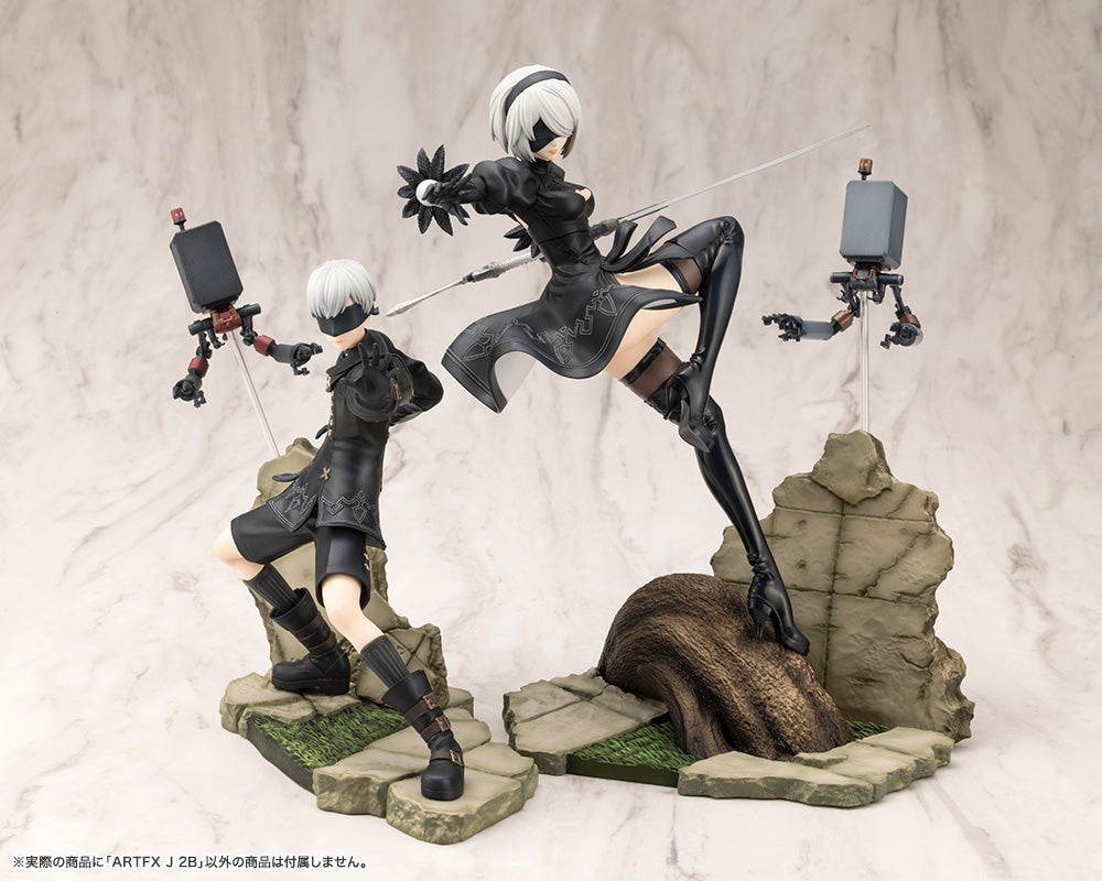 Kotobukiya ARTFX J: NieR Automata Ver1.1a - 2B Escala 1/8 — Distrito Max