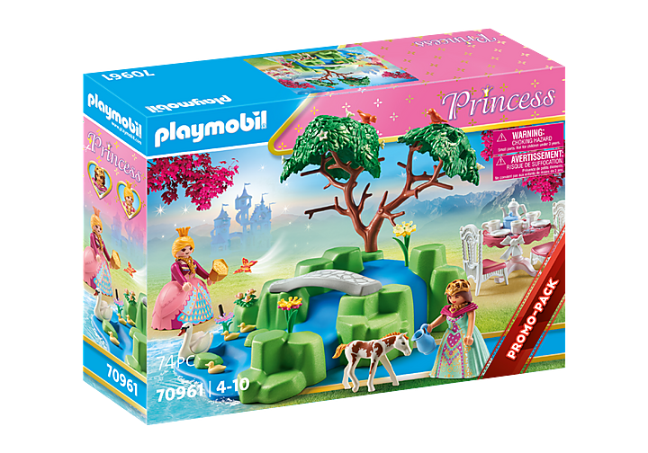 Playmobil Princess: Promo-Pack - Picnic De Princesas Con Potro 70961