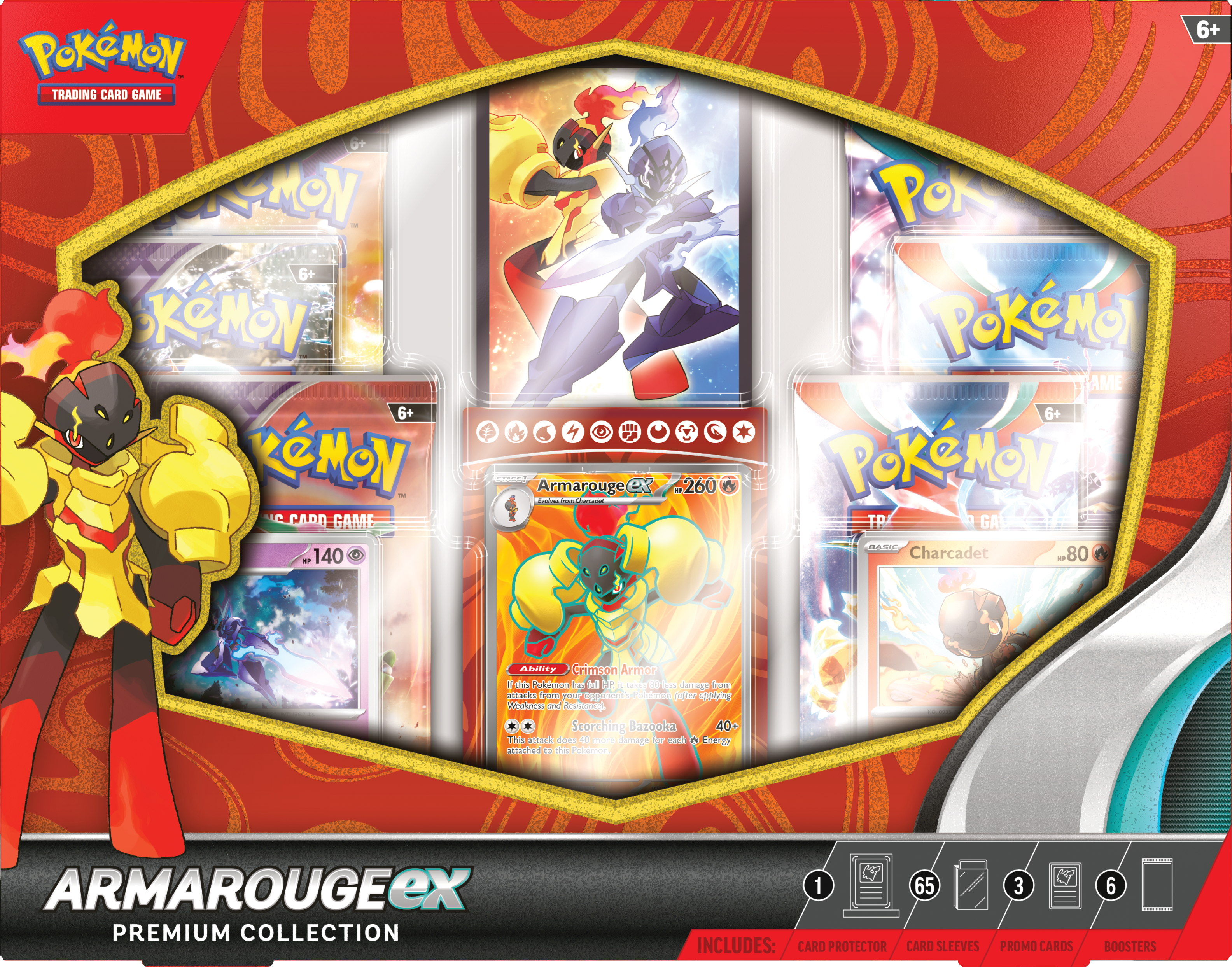 Pokemon TCG: Armarouge Ex Box Premium Collection En Ingles