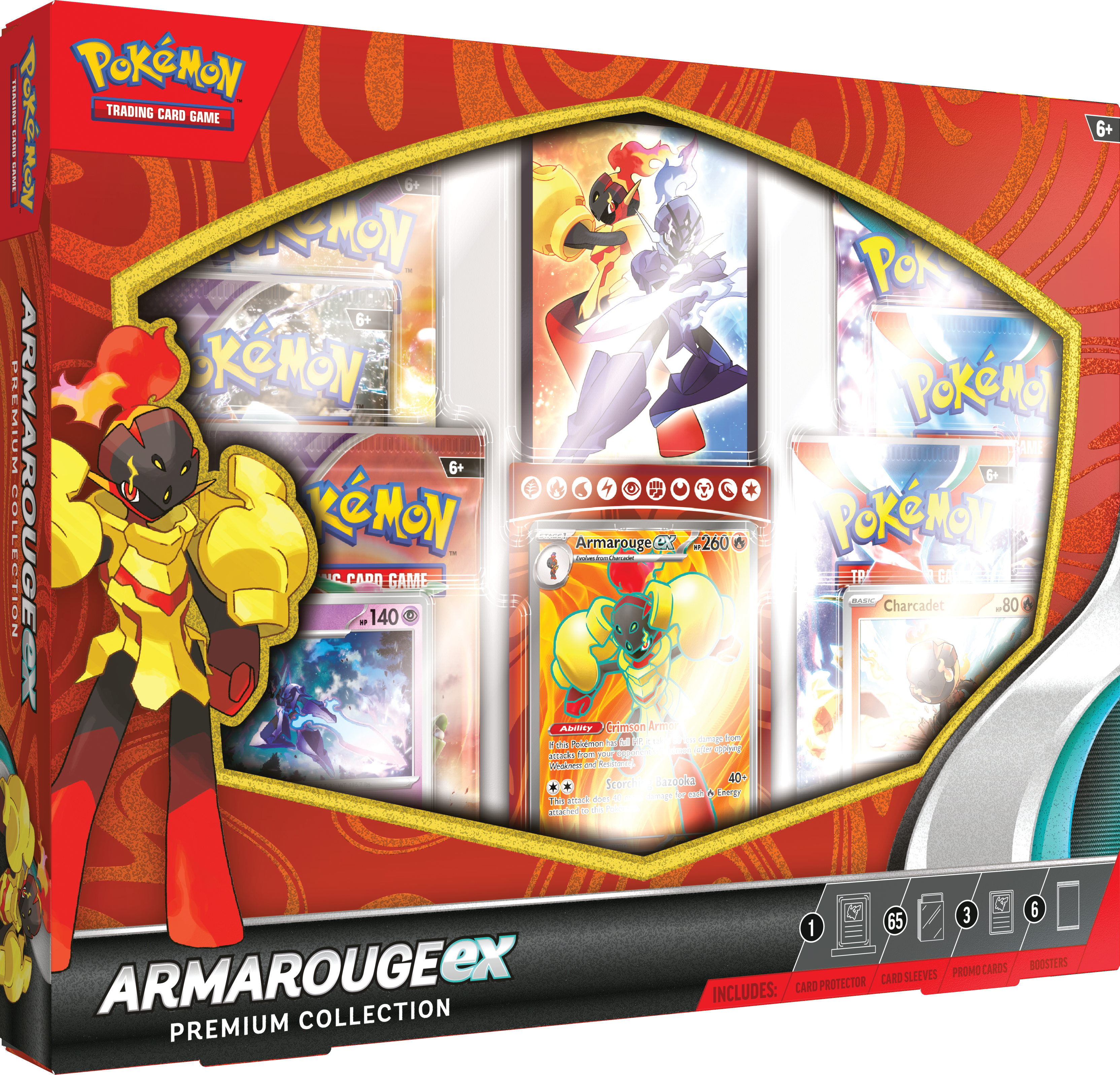 Pokemon TCG: Armarouge Ex Box Premium Collection En Ingles