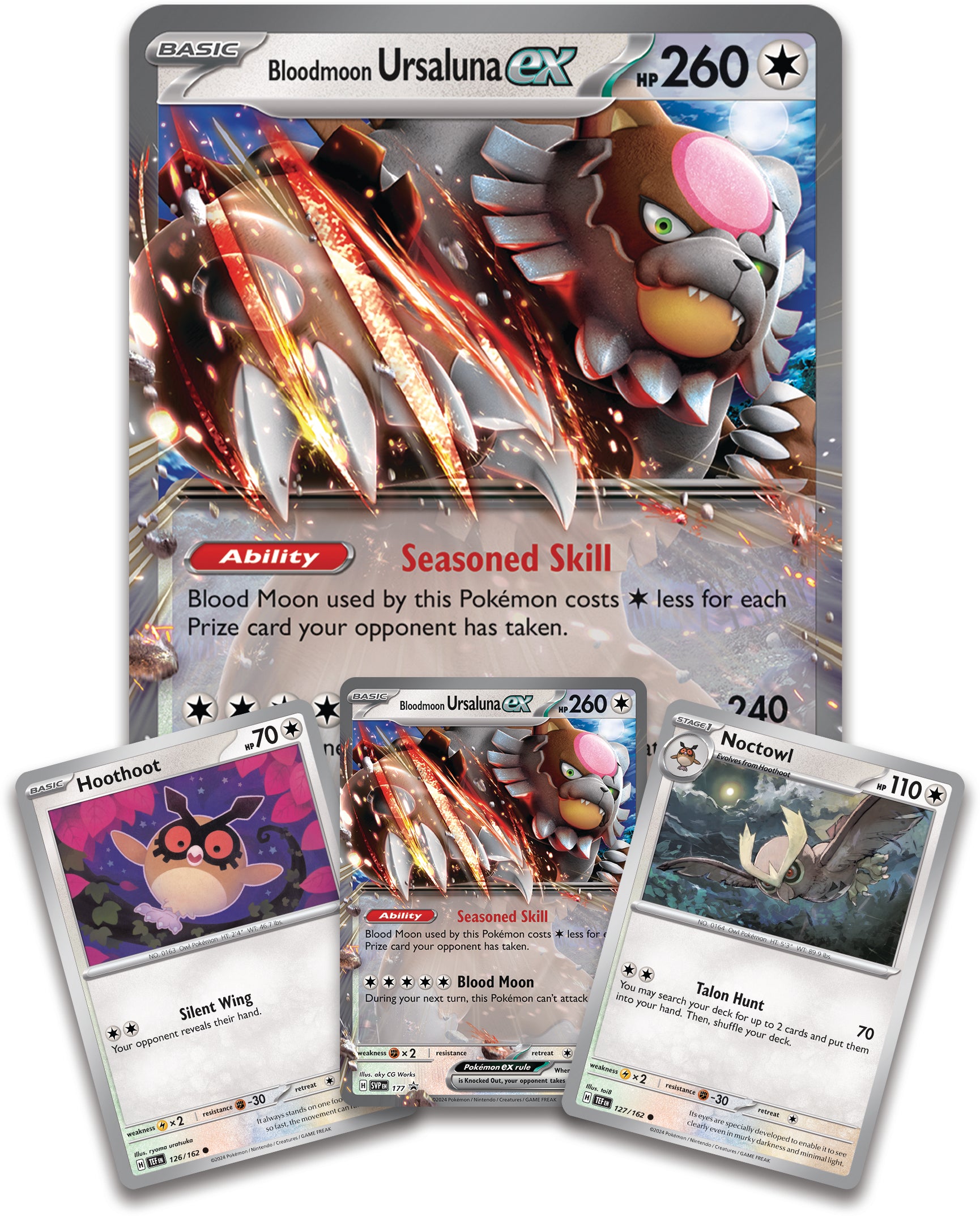 Pokemon TCG: Bloodmoon Ursaluna ex Box En Español