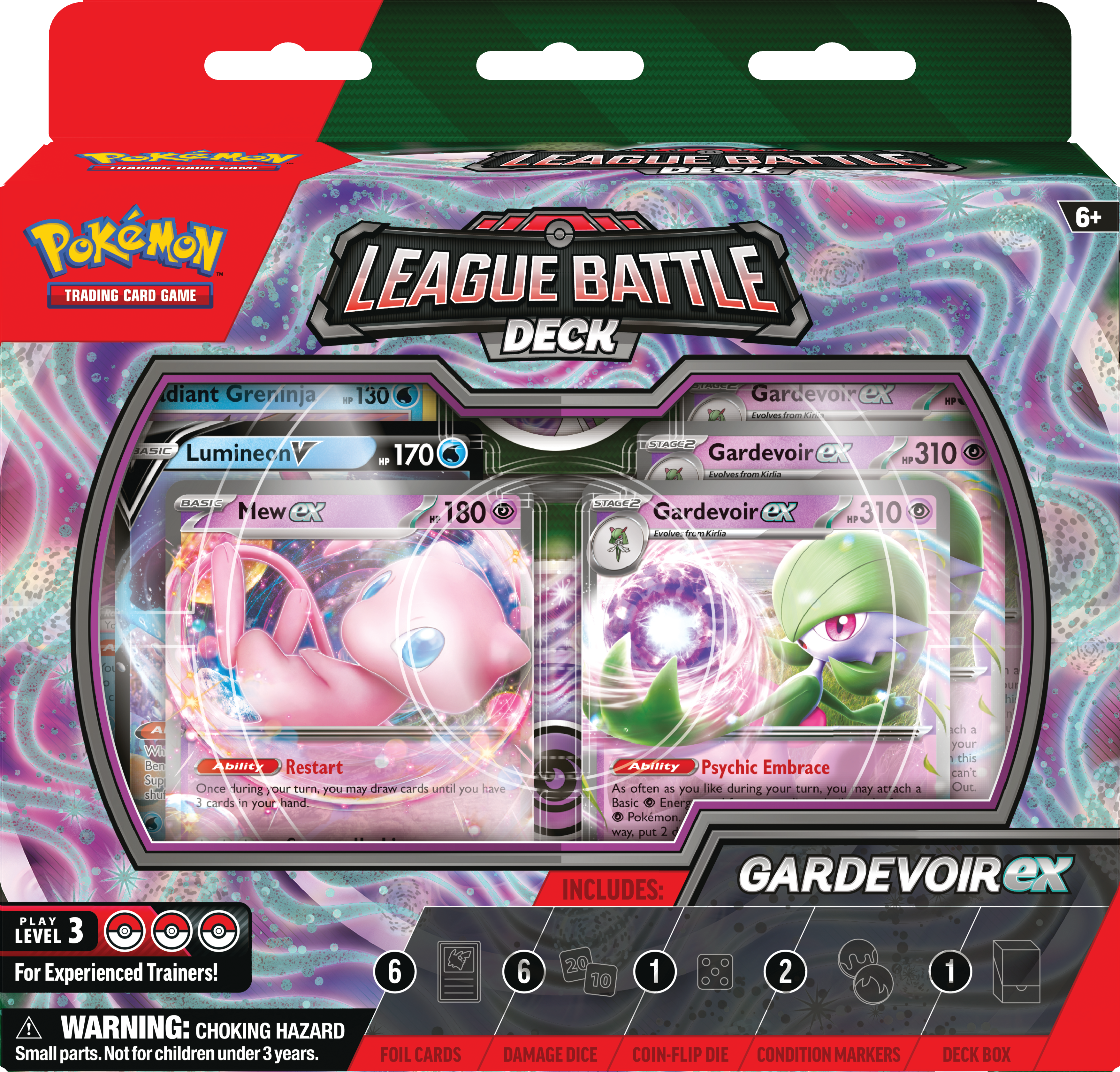 Pokemon TCG: Gardevoir Ex League Battle Deck En Ingles