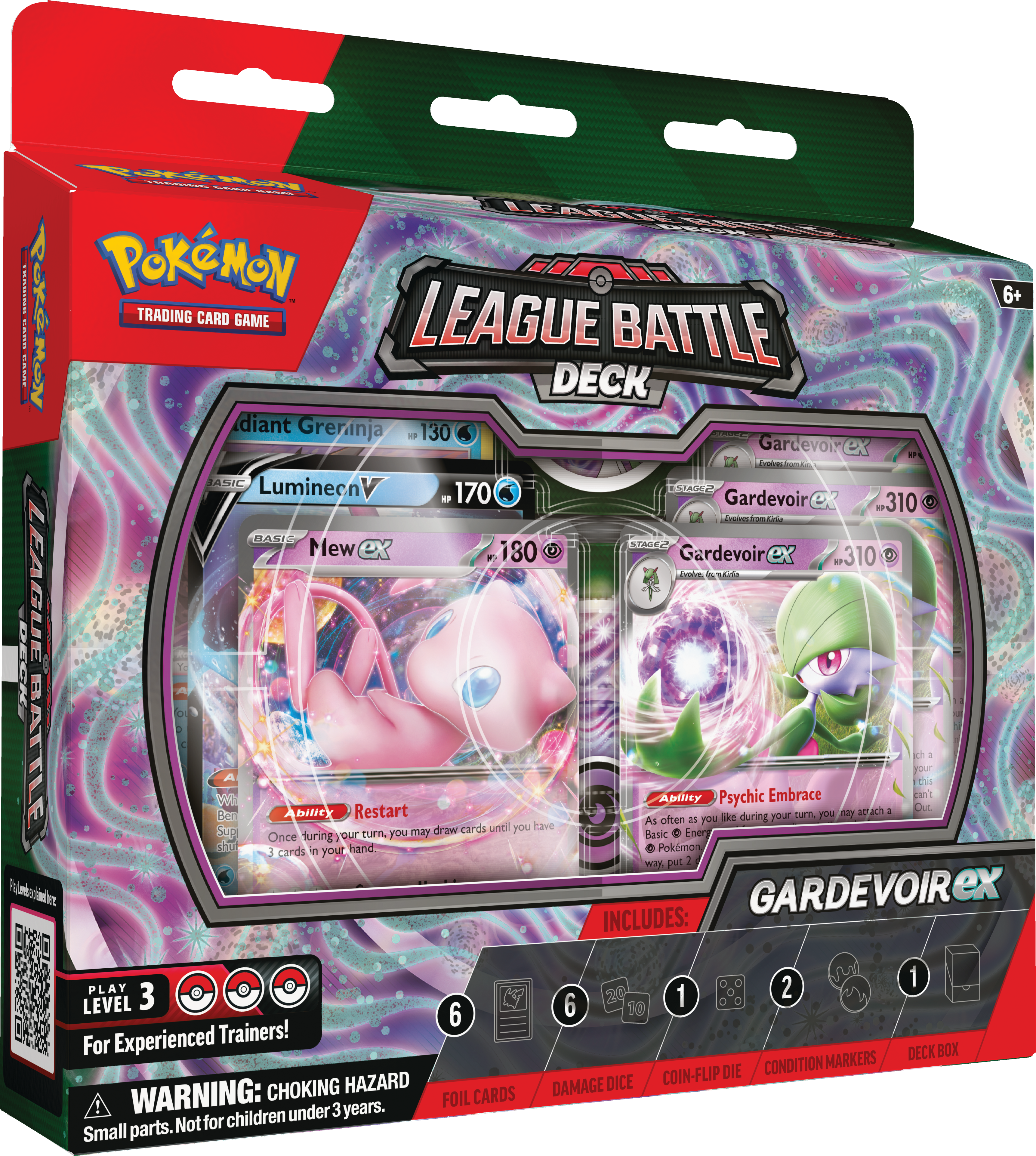 Pokemon TCG: Gardevoir Ex League Battle Deck En Ingles