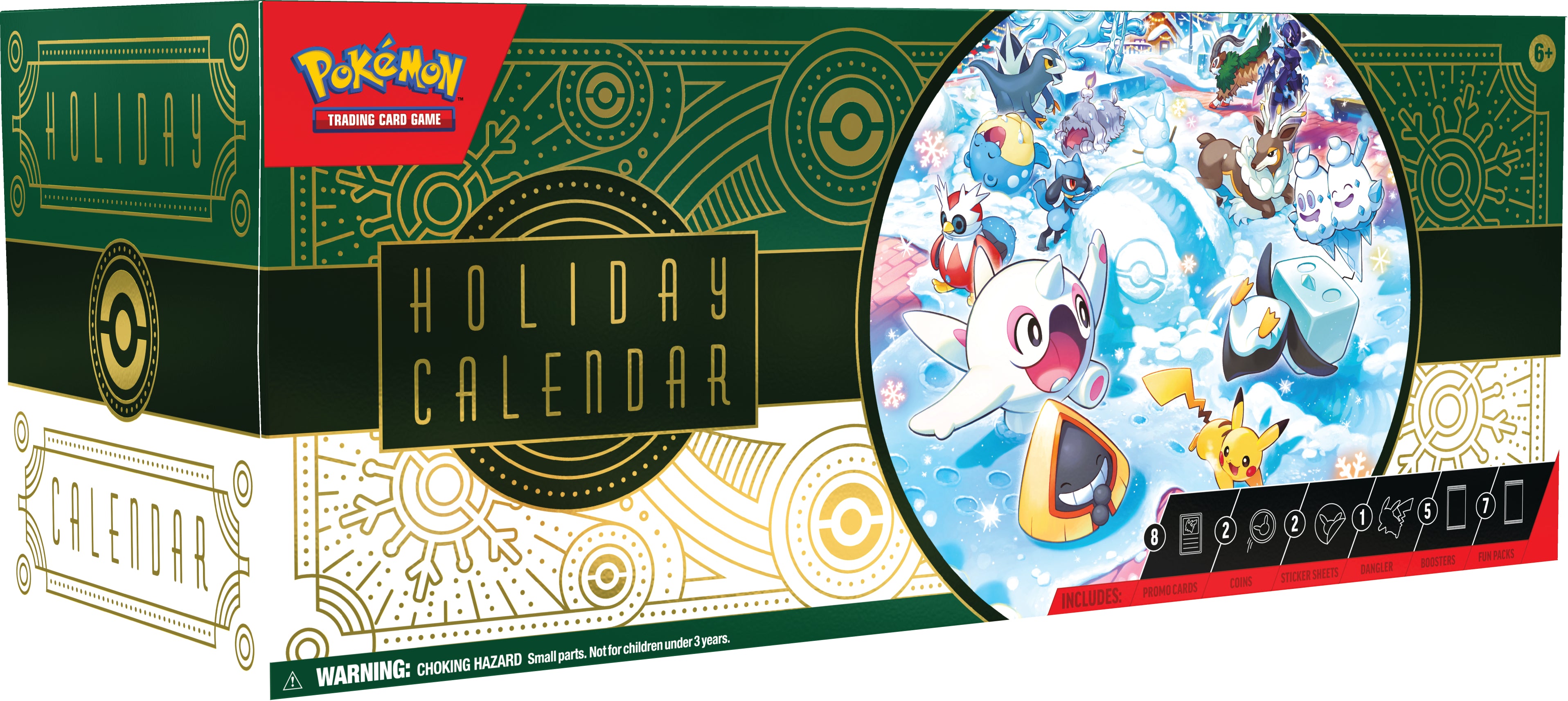 Pokemon TCG: Holiday Calendar 2024 En Ingles