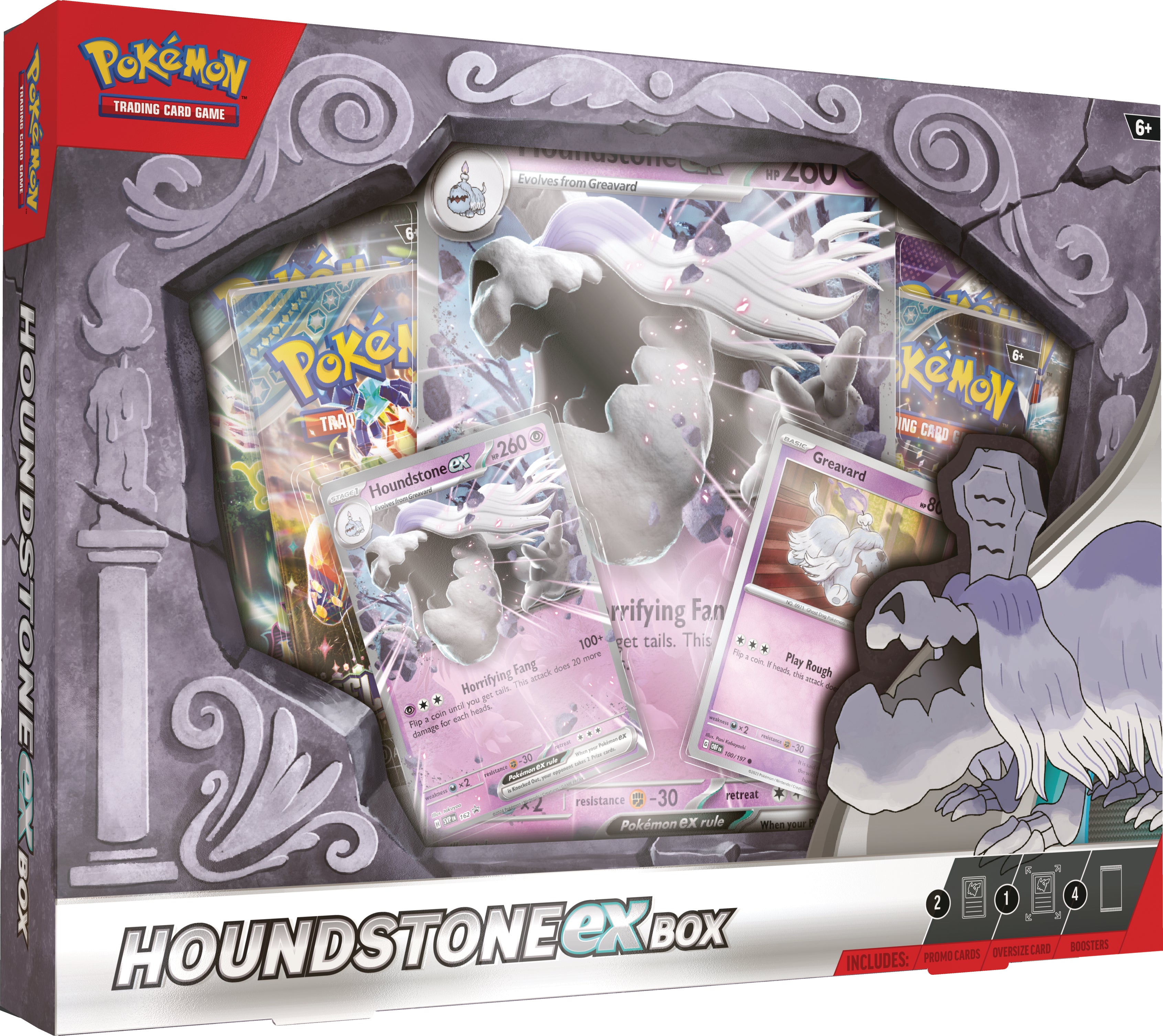 Pokemon TCG: Houndstone ex Box En Español