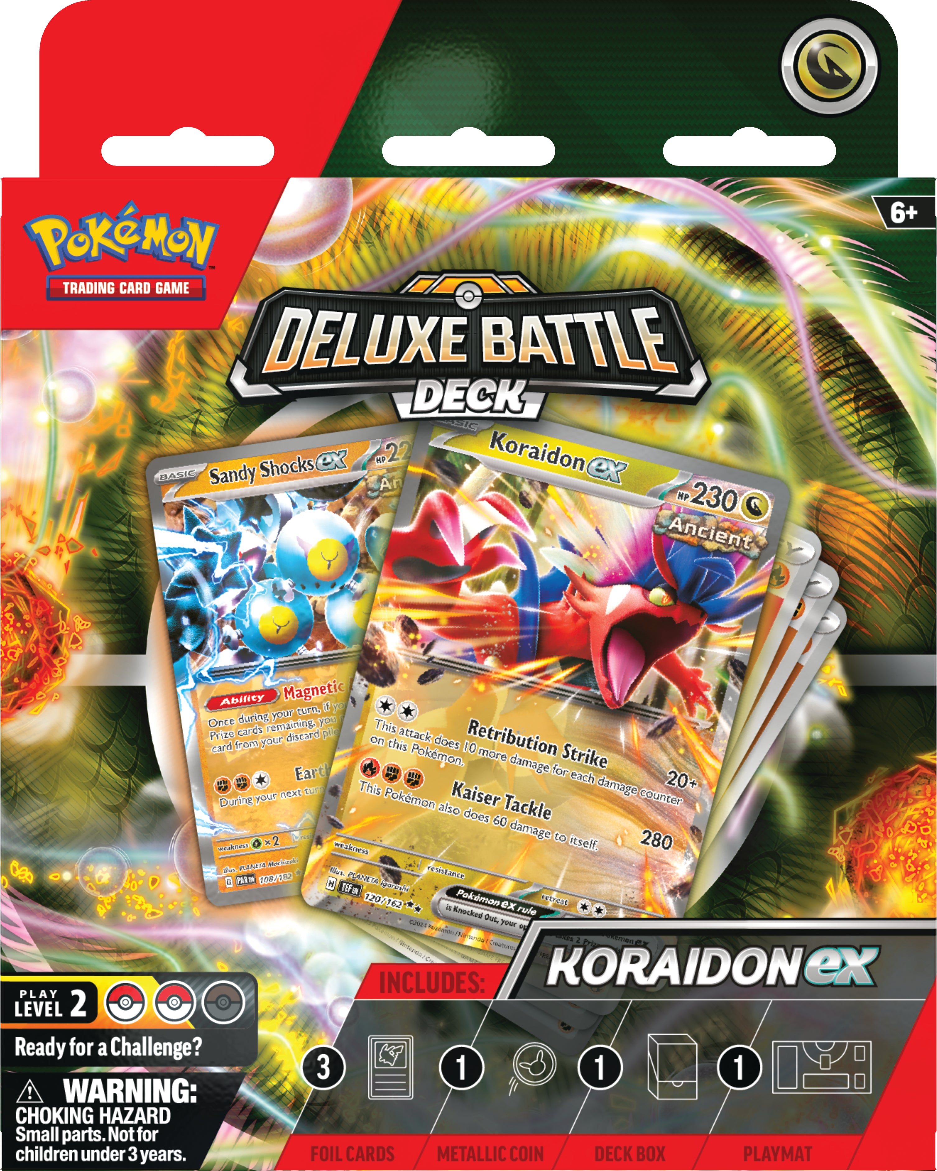 Pokemon TCG: Koraidon o Miraidon ex Deluxe Battle Deck En Ingles Surtido