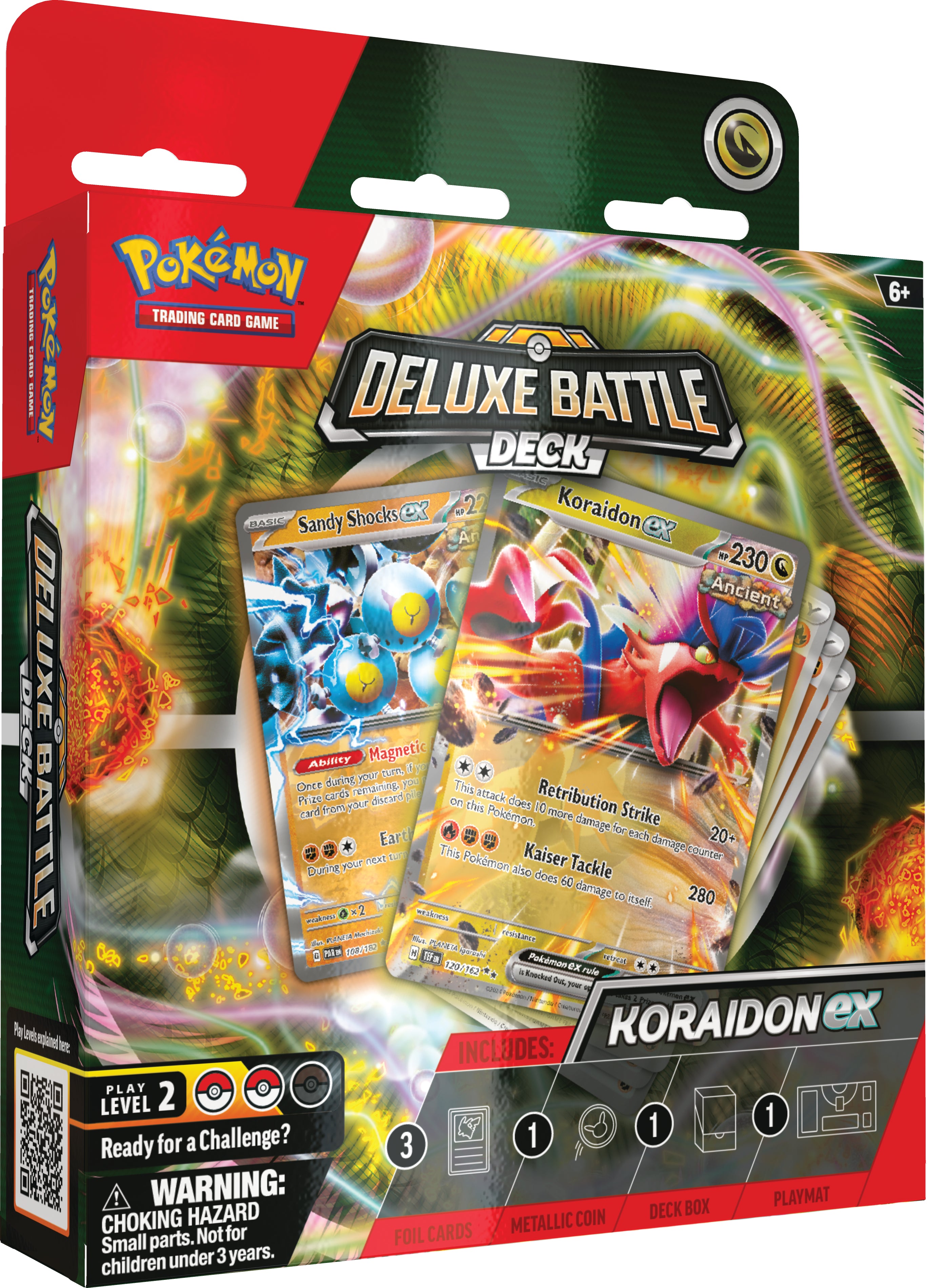 Pokemon TCG: Koraidon o Miraidon ex Deluxe Battle Deck En Ingles Surtido