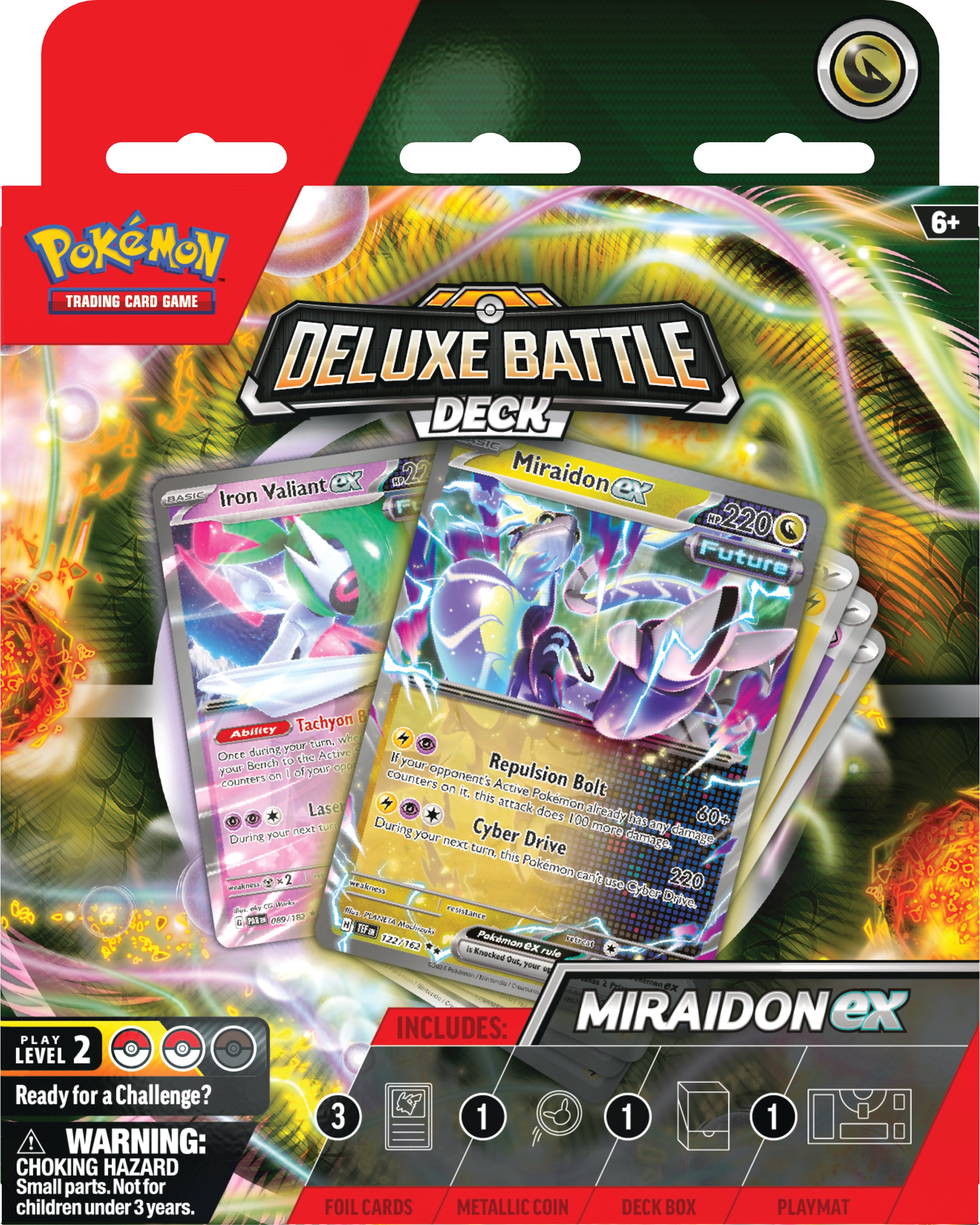 Pokemon TCG: Koraidon o Miraidon ex Deluxe Battle Deck En Ingles Surtido