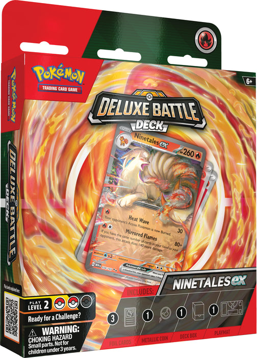 Pokemon TCG Scarlet & Violet: Deluxe Battle Deck - Ninetales Ex En Ingles