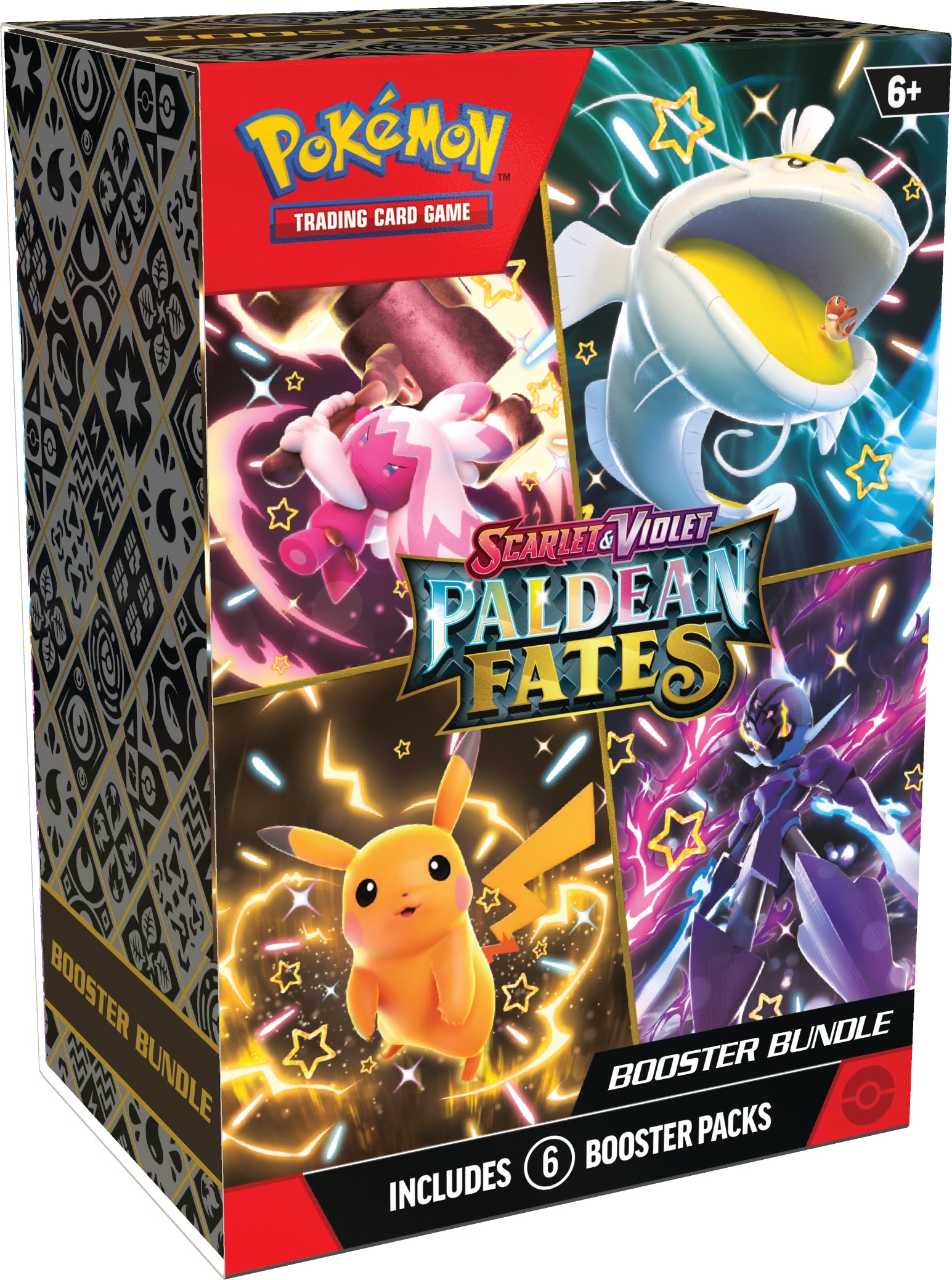 Pokemon TCG Scarlet & Violet: Paldean Fates - Booster Bundle 6 Pack En Ingles