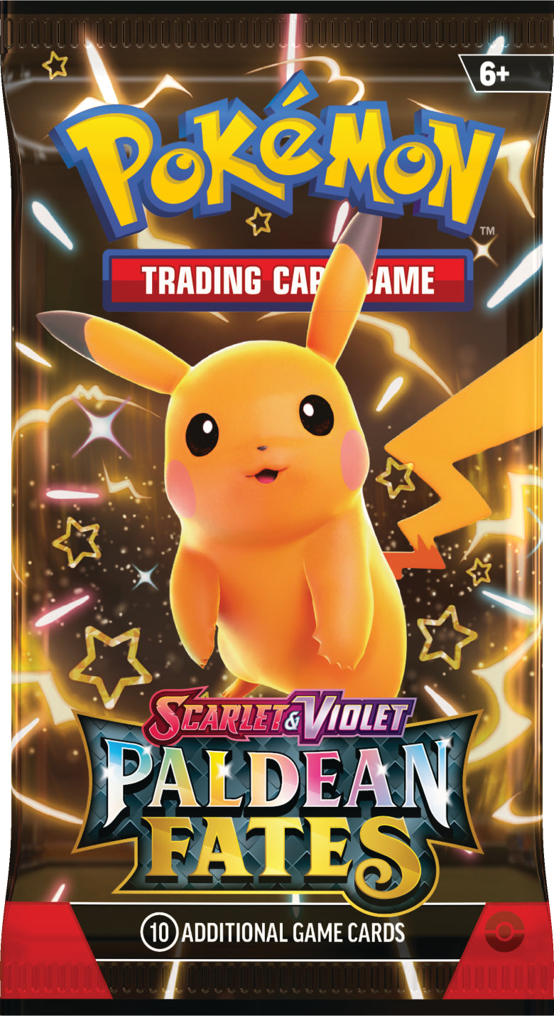 Pokemon TCG Scarlet & Violet: Paldean Fates - Booster Bundle 6 Pack En Ingles