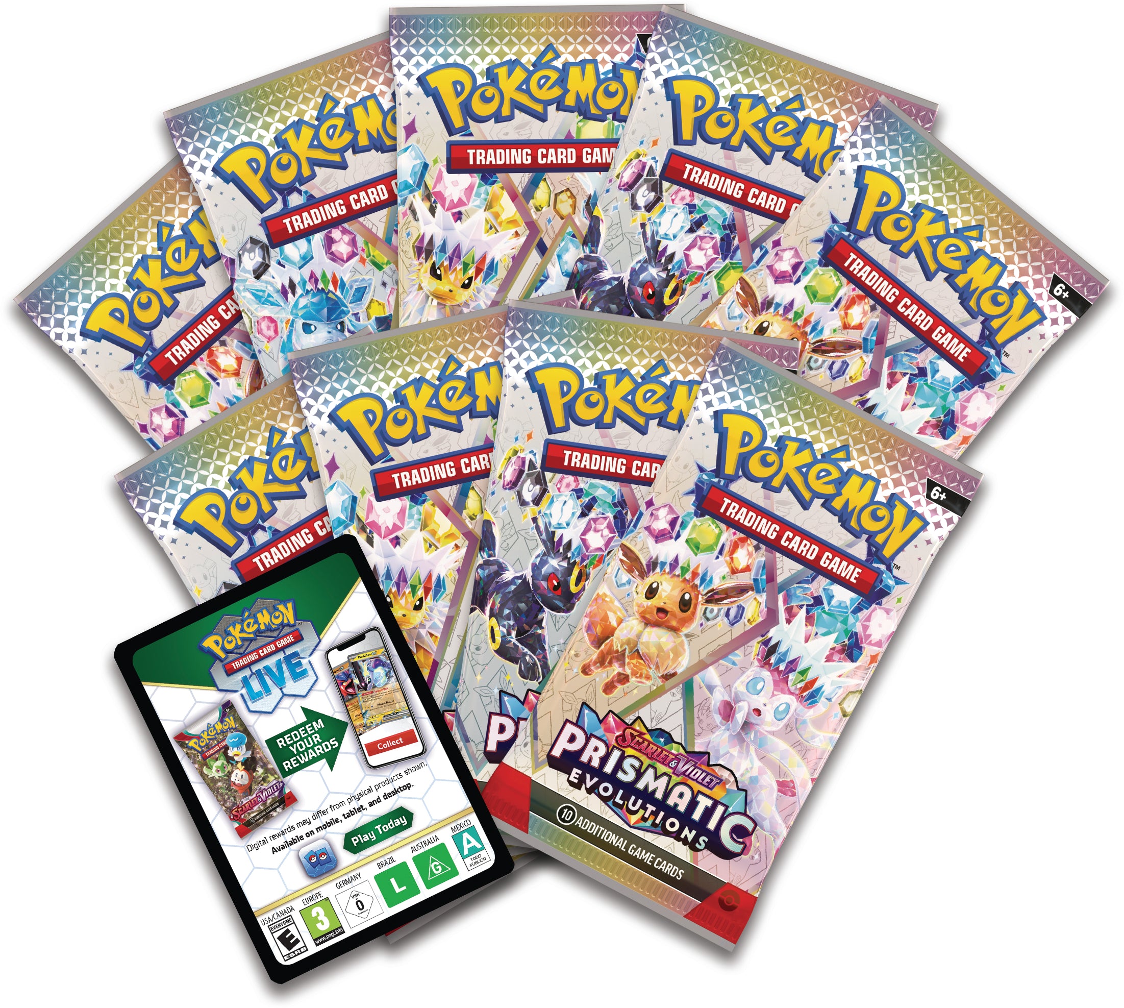 Pokemon TCG Scarlet & Violet: Prismatic Evolutions - Elite trainer Box En Ingles