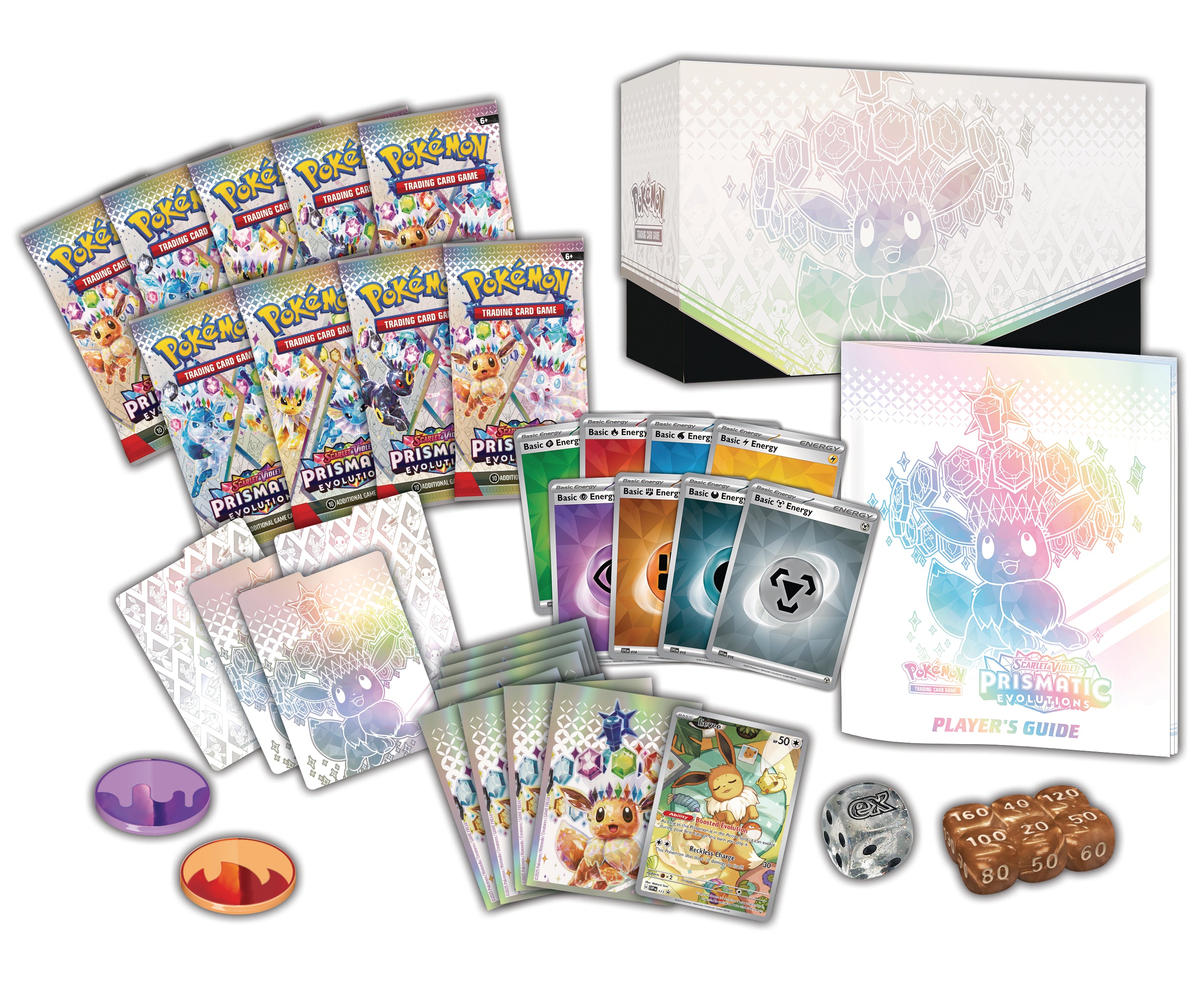 Pokemon TCG Scarlet & Violet: Prismatic Evolutions - Elite trainer Box En Ingles