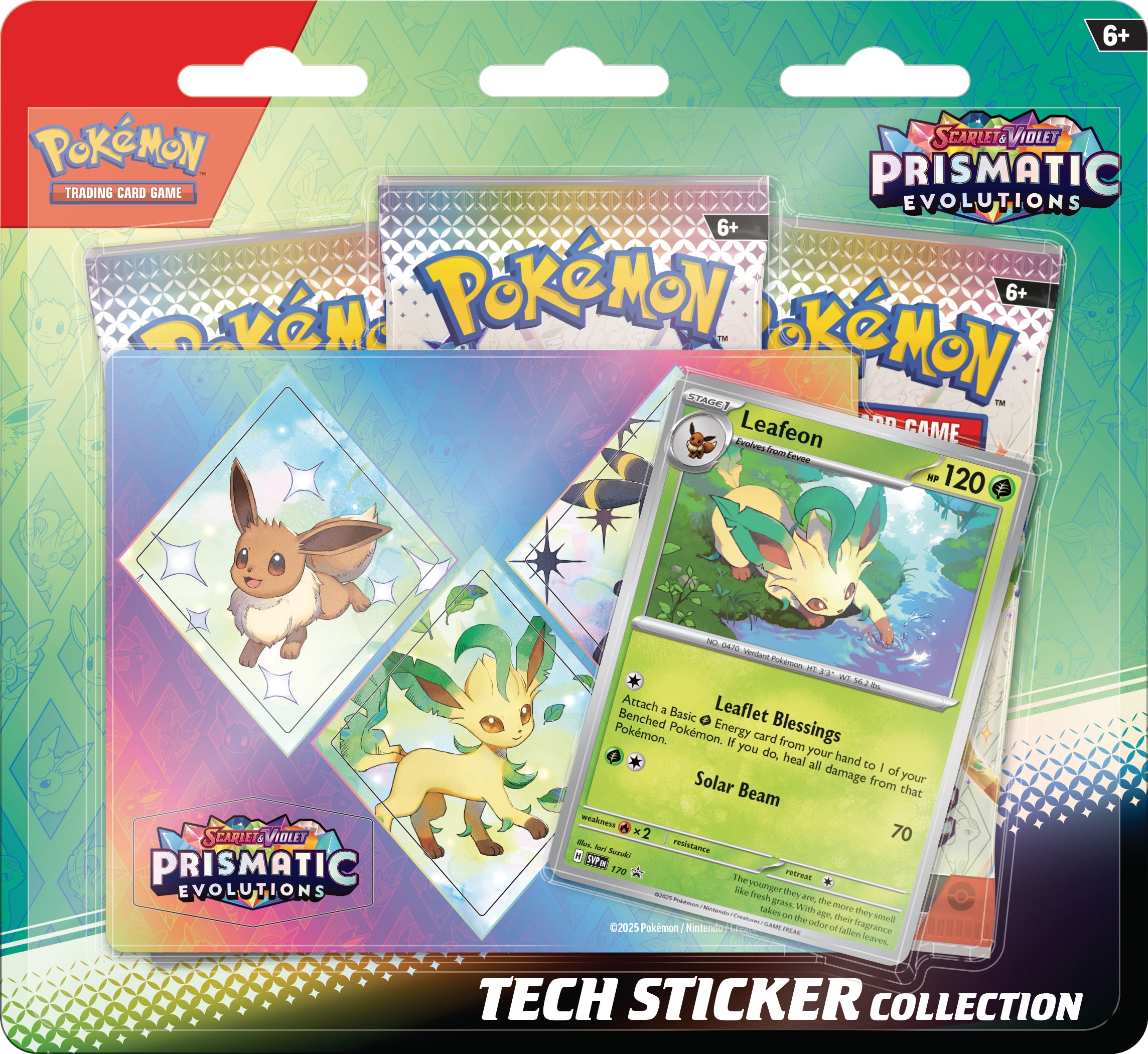 Pokemon TCG Escarlata y Purpura: Evoluciones Prismaticas - Tech Sticker En EspaÃ±ol