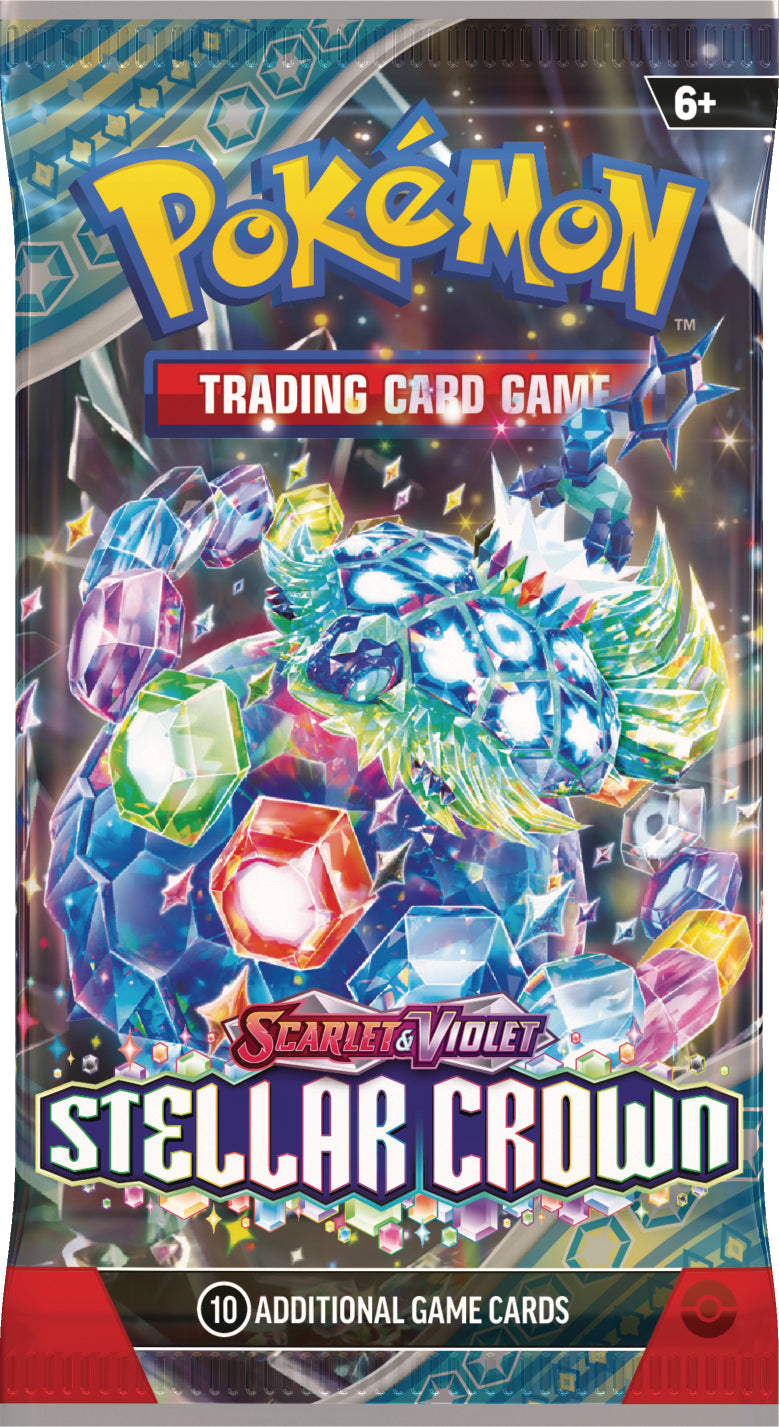 Pokemon TCG Scarlet & Violet: Stellar Crown - Booster En Ingles