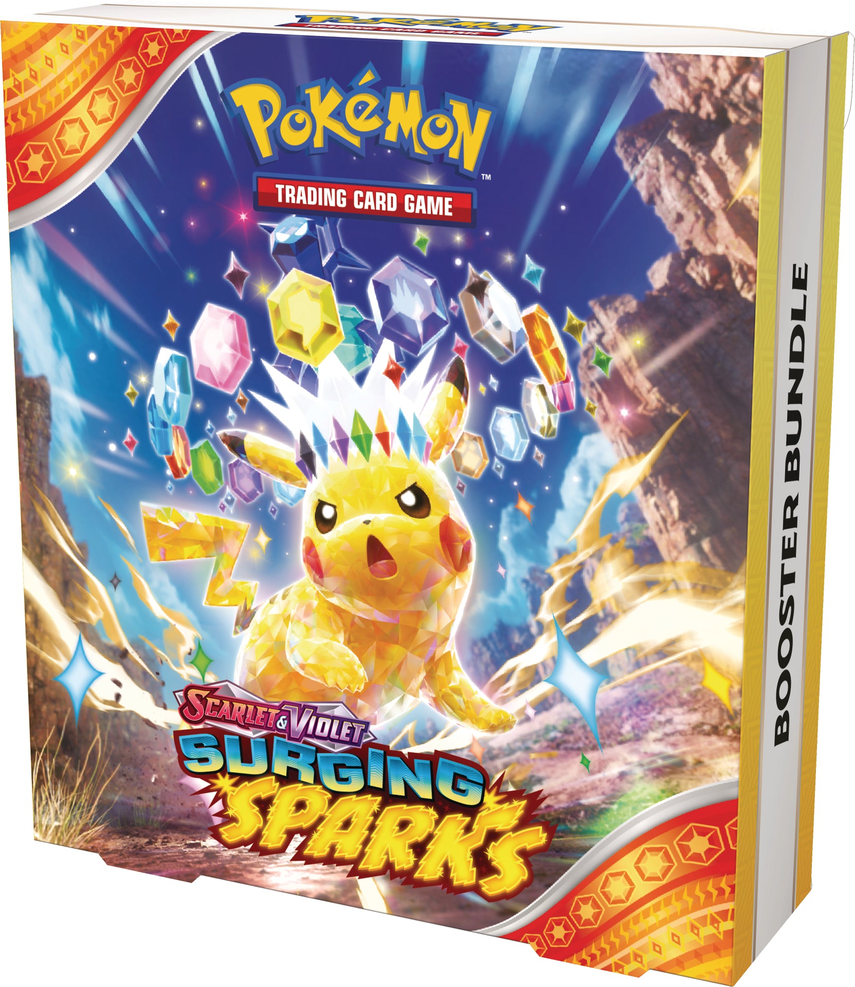 Pokemon TCG Escarlata y Purpura: Chispas Fulgurantes - Booster Bundle 6 Pack En Español