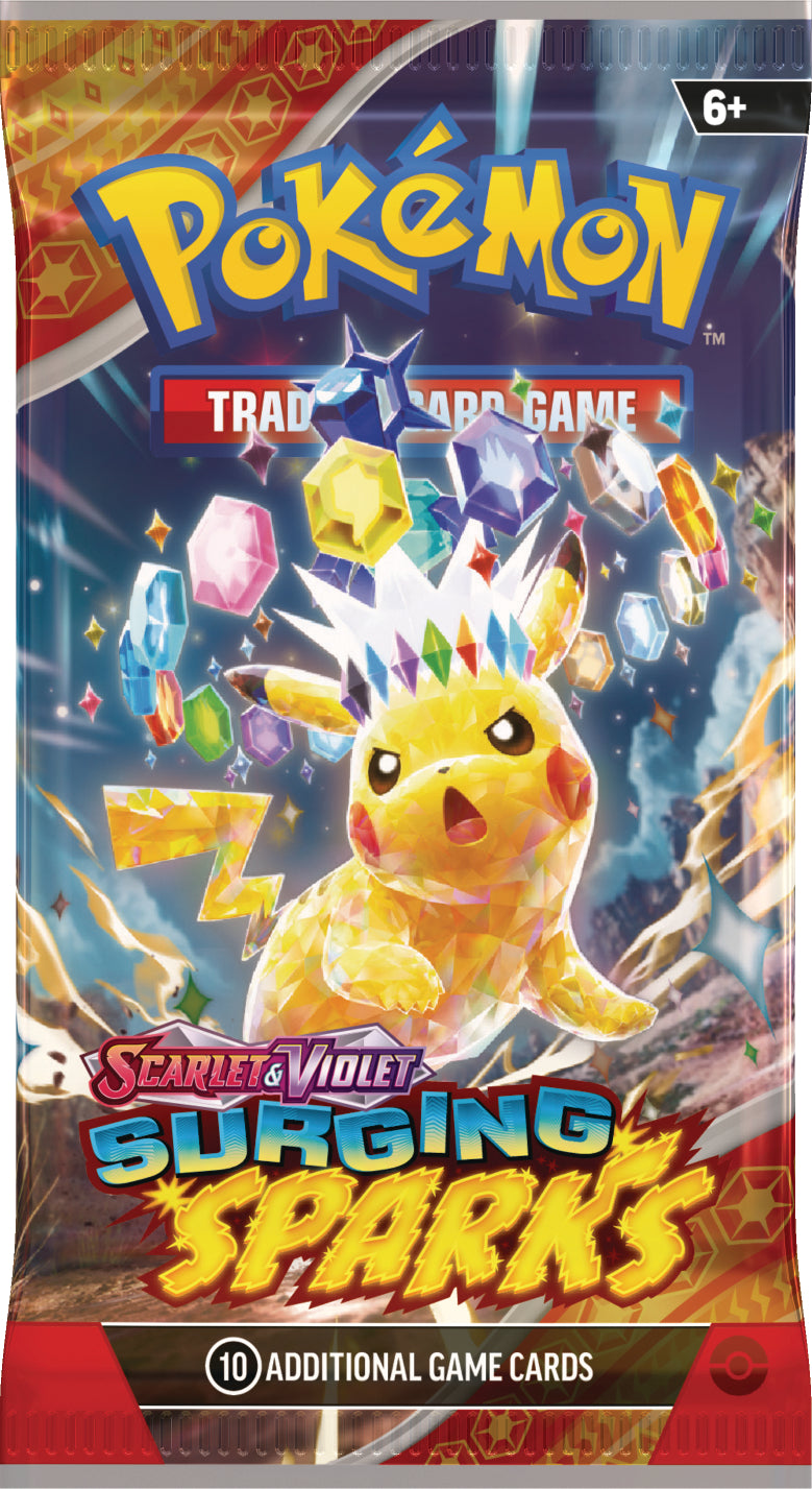 Pokemon TCG Scarlet & Violet: Surging Sparks - Booster En Ingles