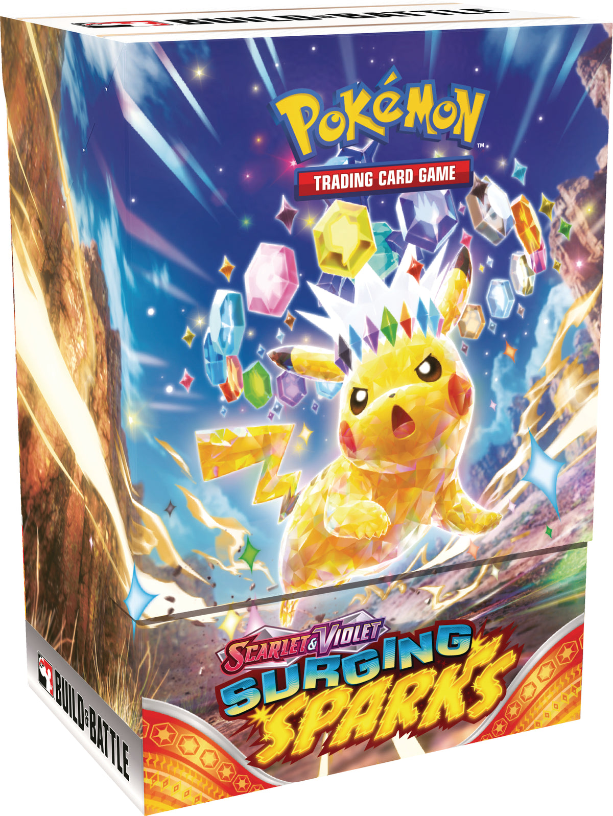 Pokemon Tcg: Scarlet & Violet - Surging Sparks - Build & Battle Box En 