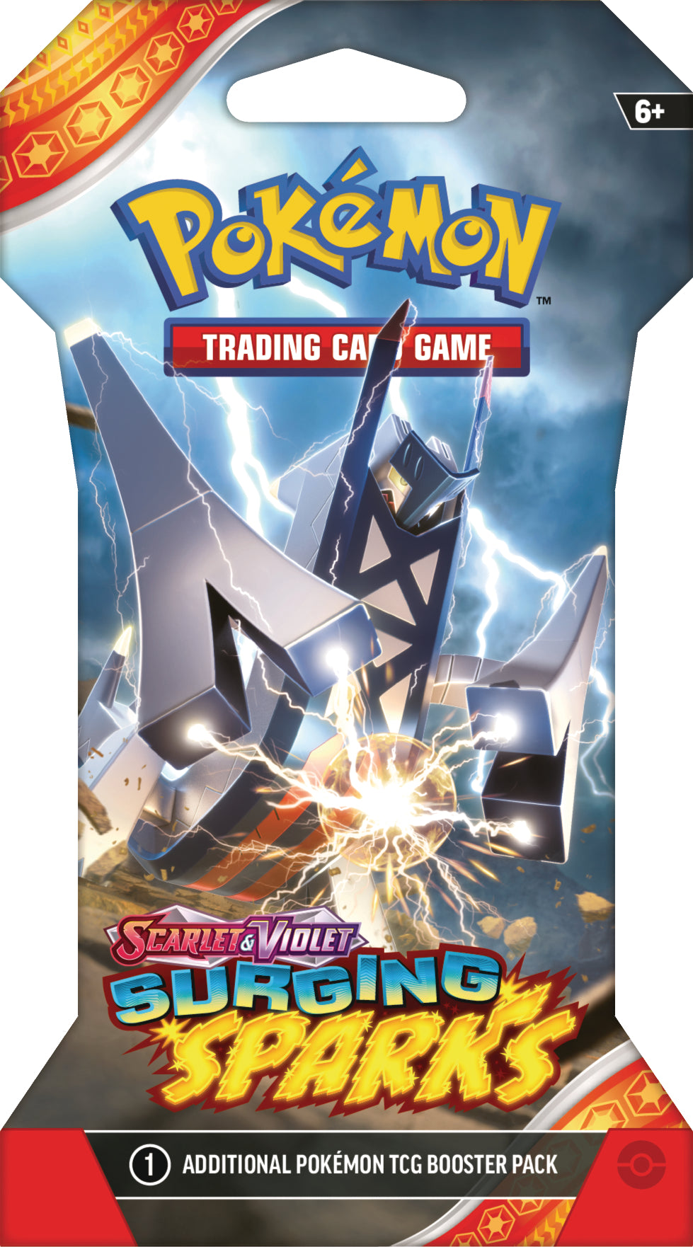 Pokemon TCG Scarlet & Violet: Surging Sparks - Sleeved Booster En Ingles