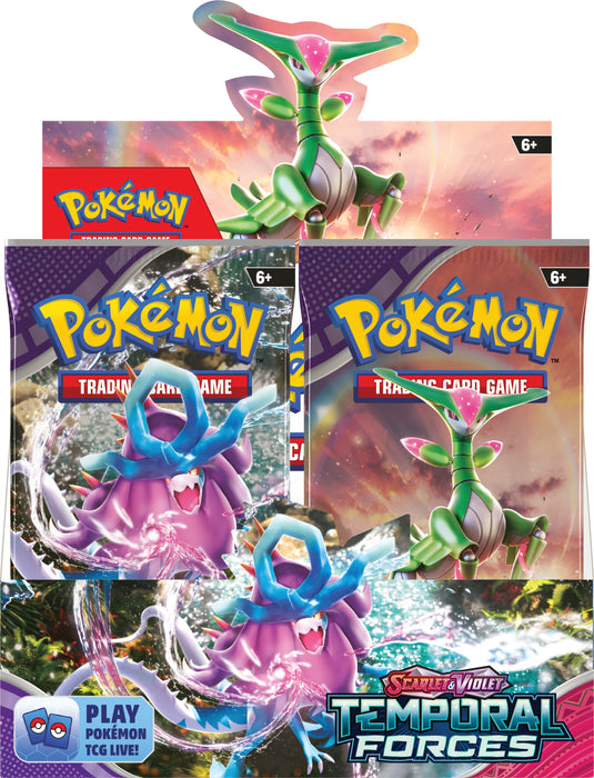 Pokemon TCG Scarlet & Violet: Temporal Forces - Booster En Ingles