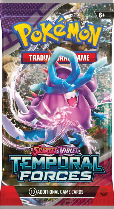 Pokemon TCG Scarlet & Violet: Temporal Forces - Booster En Ingles