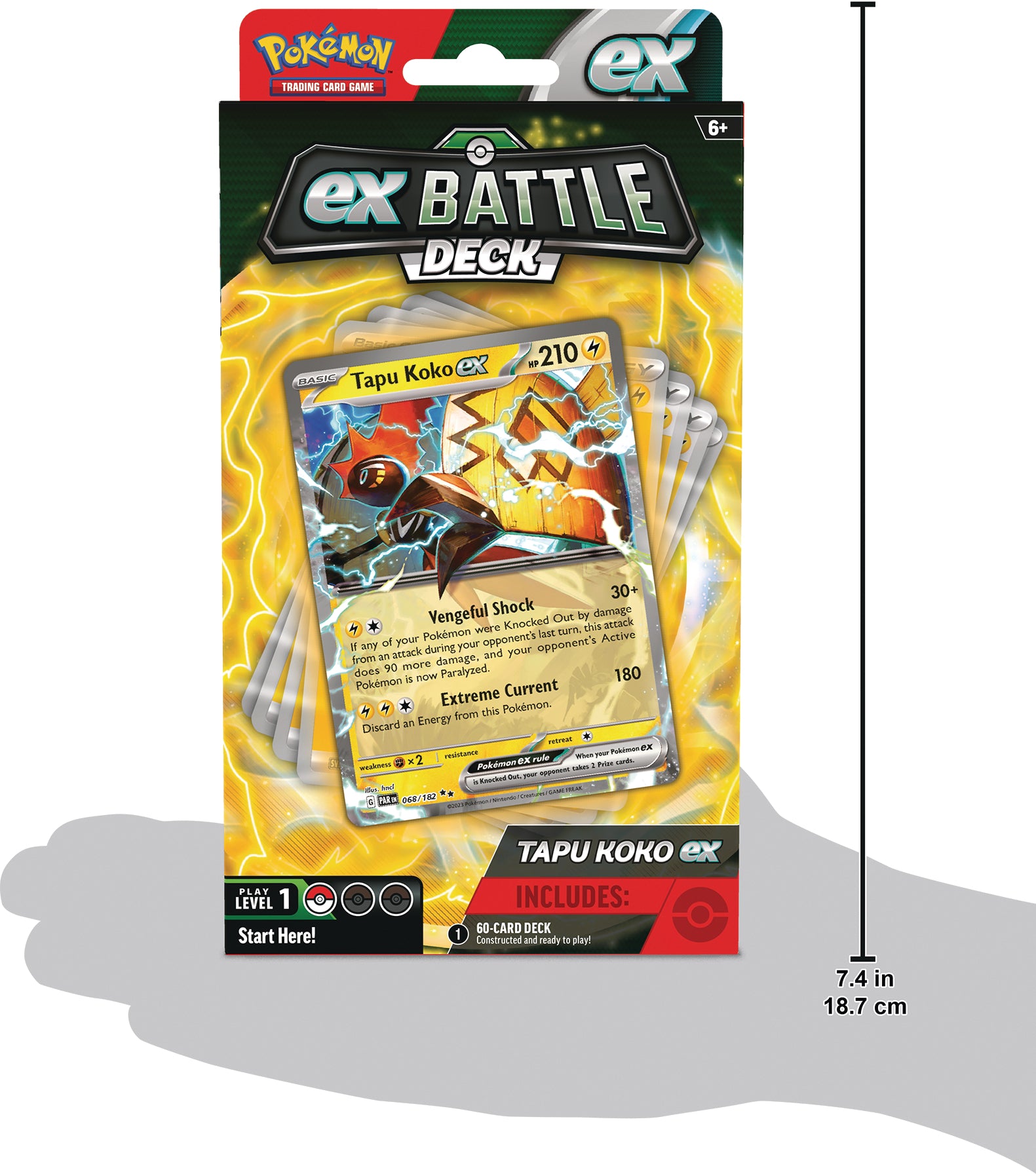 Pokemon TCG: Tapu Koko ex Battle Deck En Ingles