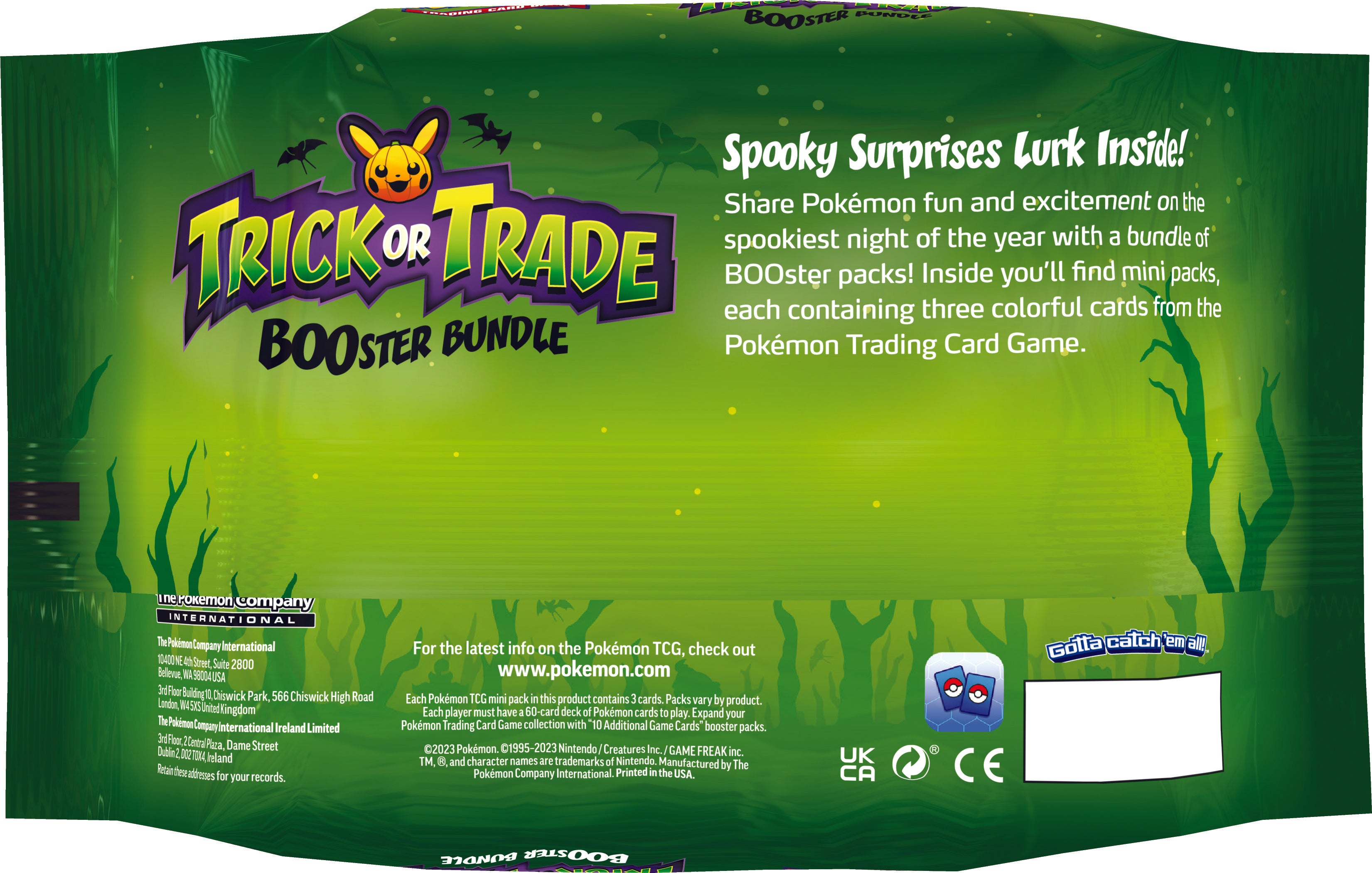 Pokemon TCG: Trick or Trade - Booster Bundle 2023 en Ingles