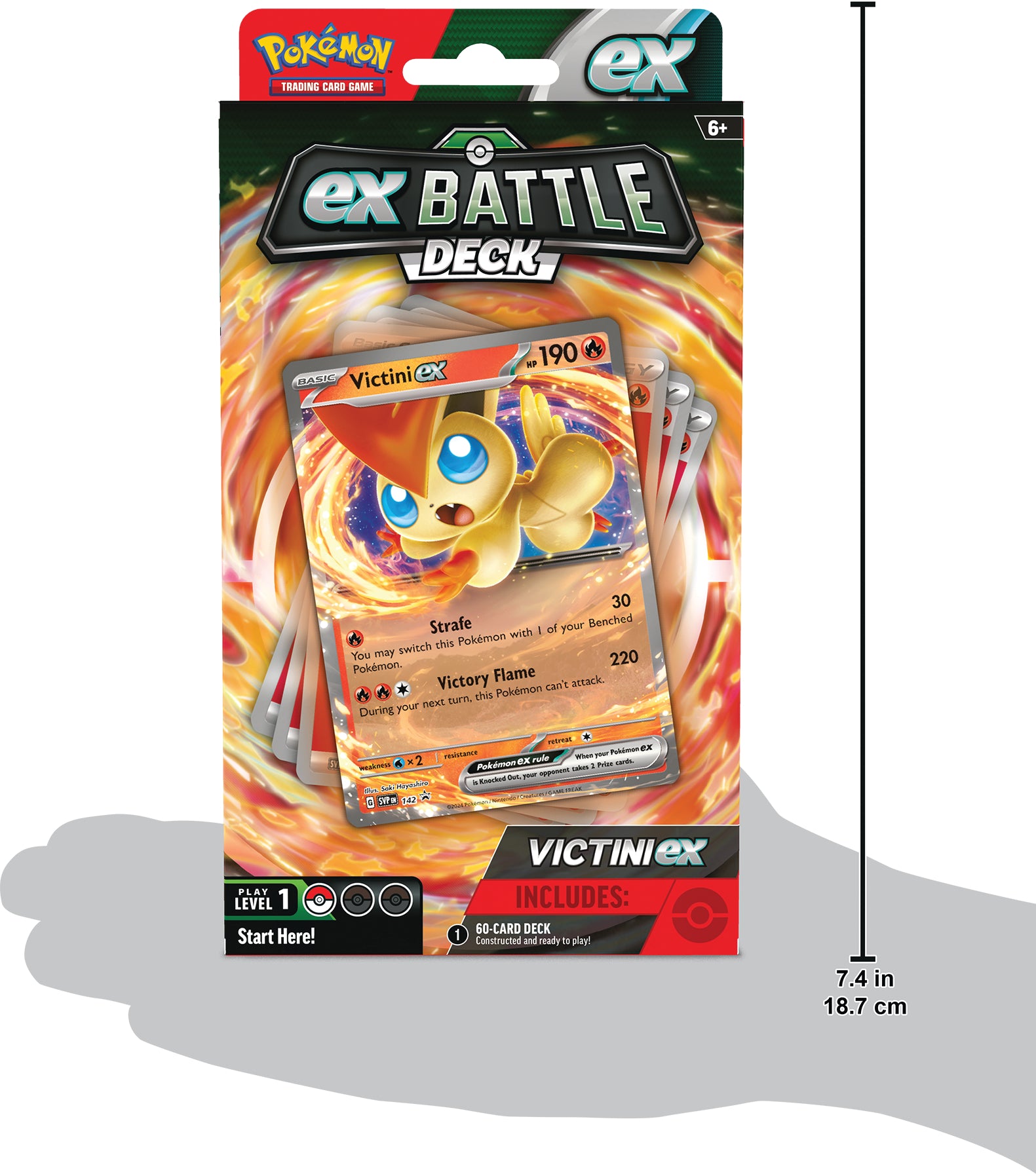 Pokemon TCG: Victini ex Battle Deck En Ingles