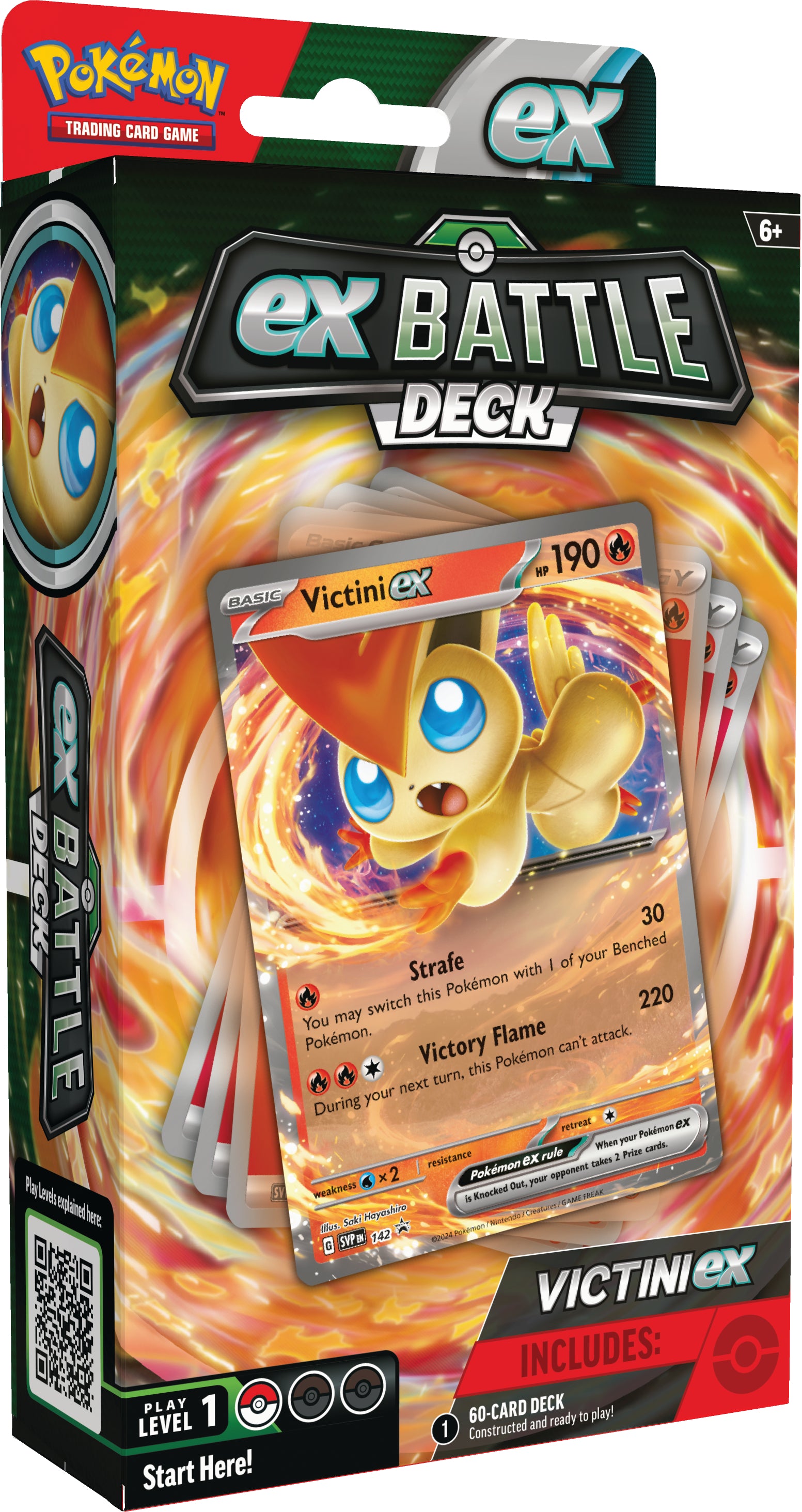 Pokemon TCG: Victini ex Battle Deck En Ingles