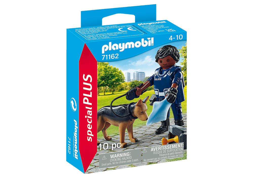 Playmobil Specials Plus: Policia Con Perro 71162