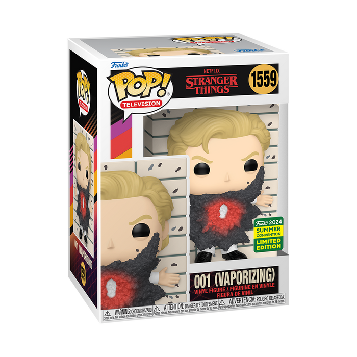 Funko Pop TV: Stranger Things - 001 Vaporizing Exclusivo SDCC 2024