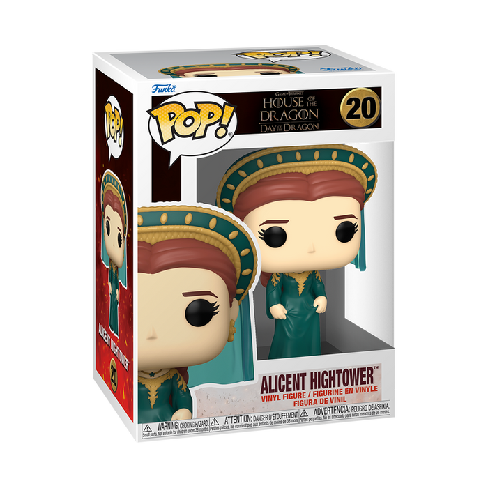 Funko Pop Tv: Game of Thrones House of Dragon - Alicent Hightower con Velo