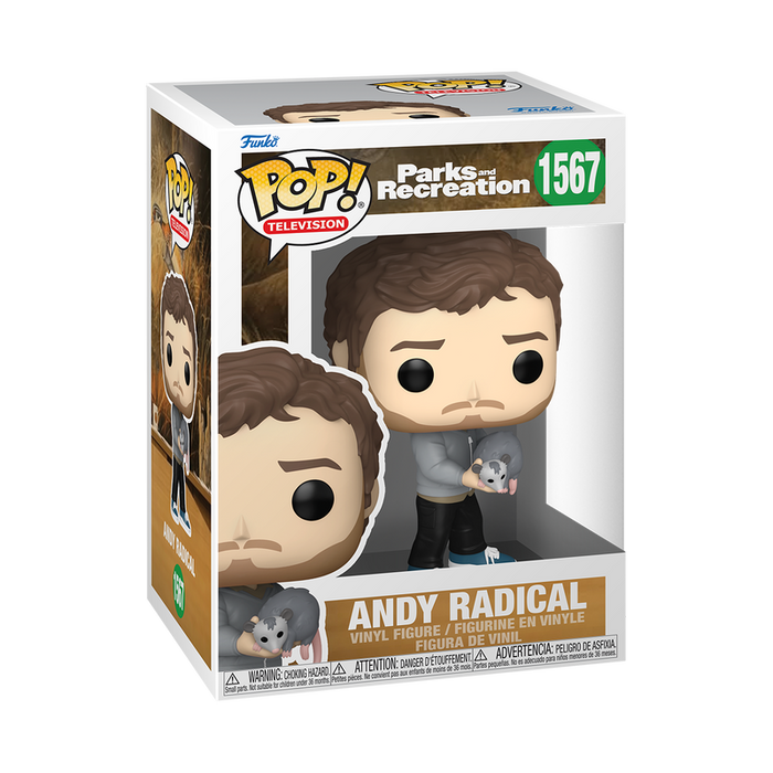 Funko Pop TV: Parks And Recreation 15 Aniversario - Andy Radical