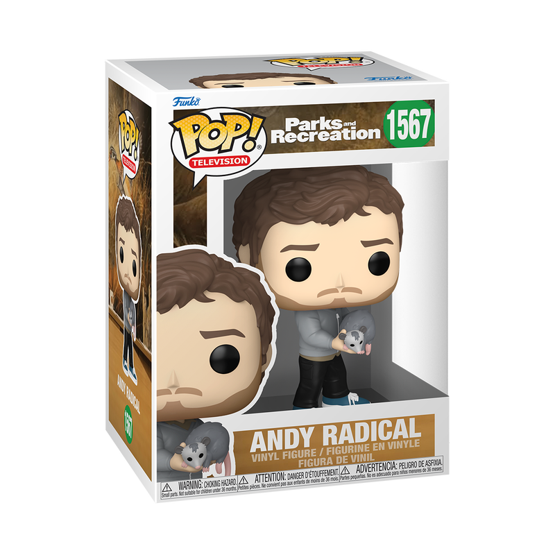 Funko Pop TV: Parks And Recreation 15 Aniversario - Andy Radical