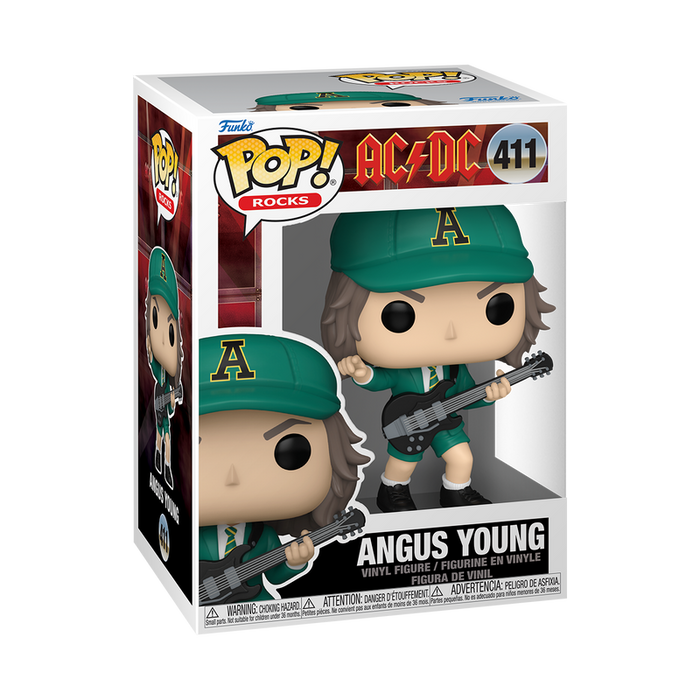 Funko Pop Rocks: AC DC - Angus Young Traje Verde