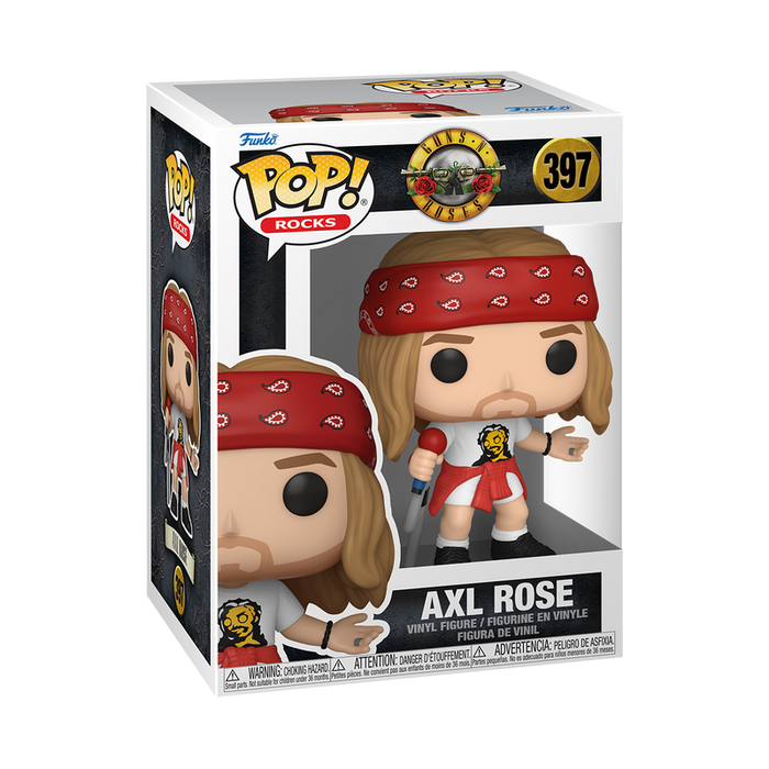 Funko Pop Rocks: Guns N Roses - Axl Rose 1992