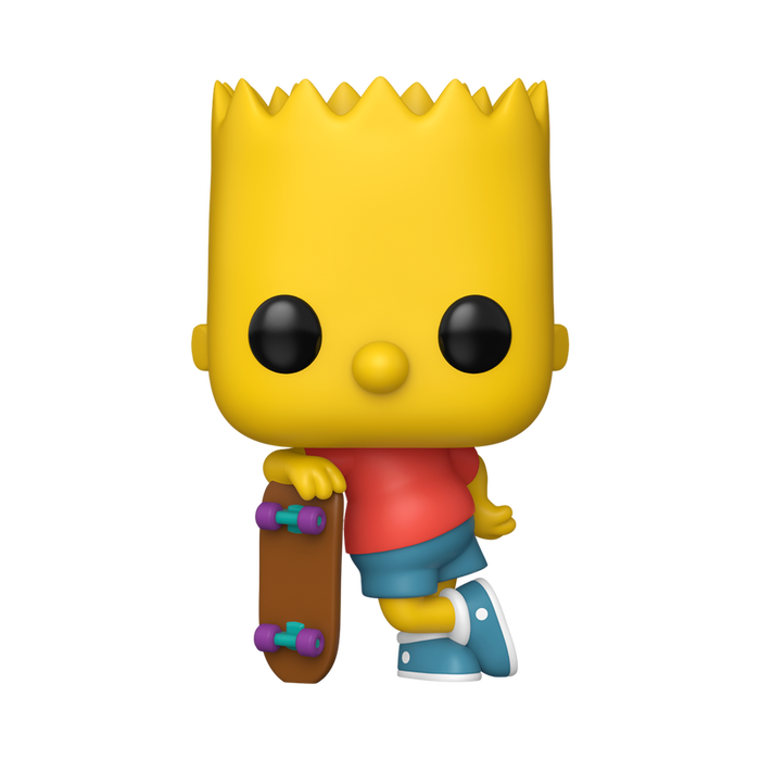 Funko Pop TV: Los Simpson - Bart Con Patineta